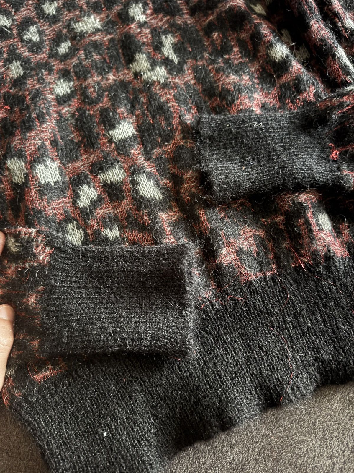 Isabel Marant Isabel Marant luxury sweater tiger print Mohair Size XS / US 0-2 / IT 36-38 - 7 Thumbnail