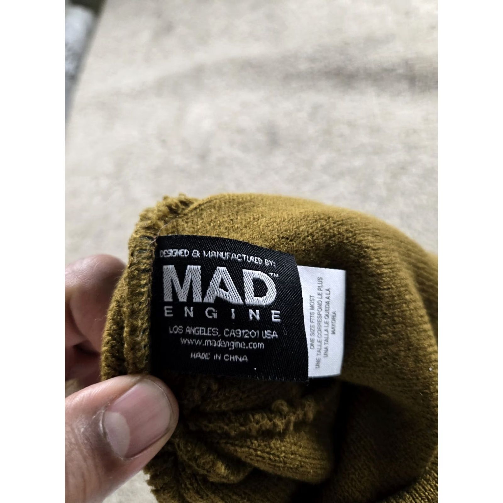 Mad Engine Zion National Park Foundation Knit Beanie Hat Cap OSFM Outdoor Hiking Mad Engine Unisex Adults Green Knit Embroidered Logo Good Used Condition Size US M / EU 48-50 / 2 - 3 Thumbnail