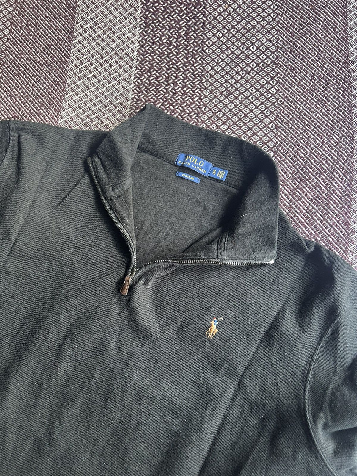 Polo Ralph Lauren Polo Ralph Lauren Estate Rib 1/4 Sweater Streetwear Size XL Size US XL / EU 56 / 4 - 5 Thumbnail
