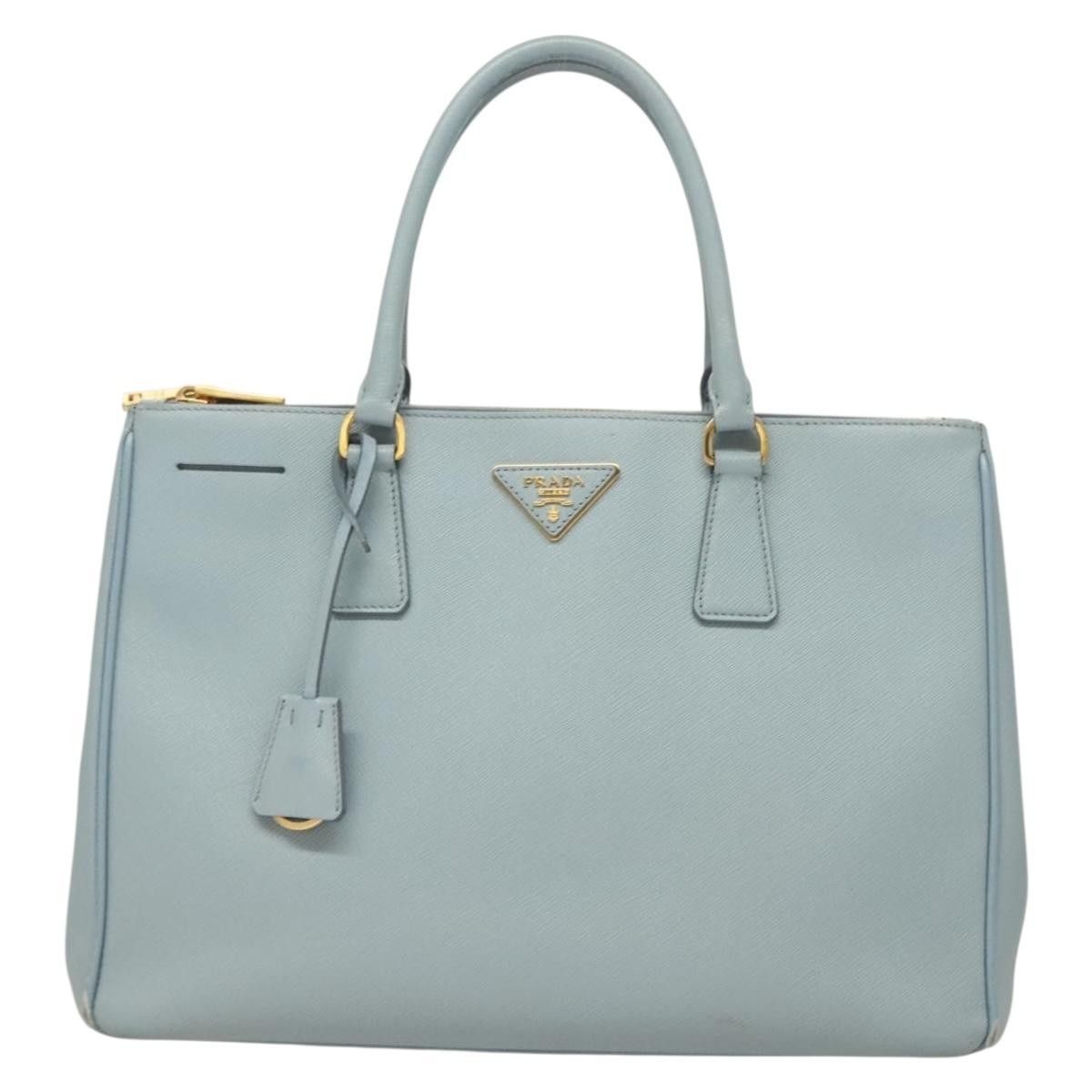 Prada Prada Galleria Double Zip Tote Saffiano Leather Size ONE SIZE - 1 Thumbnail