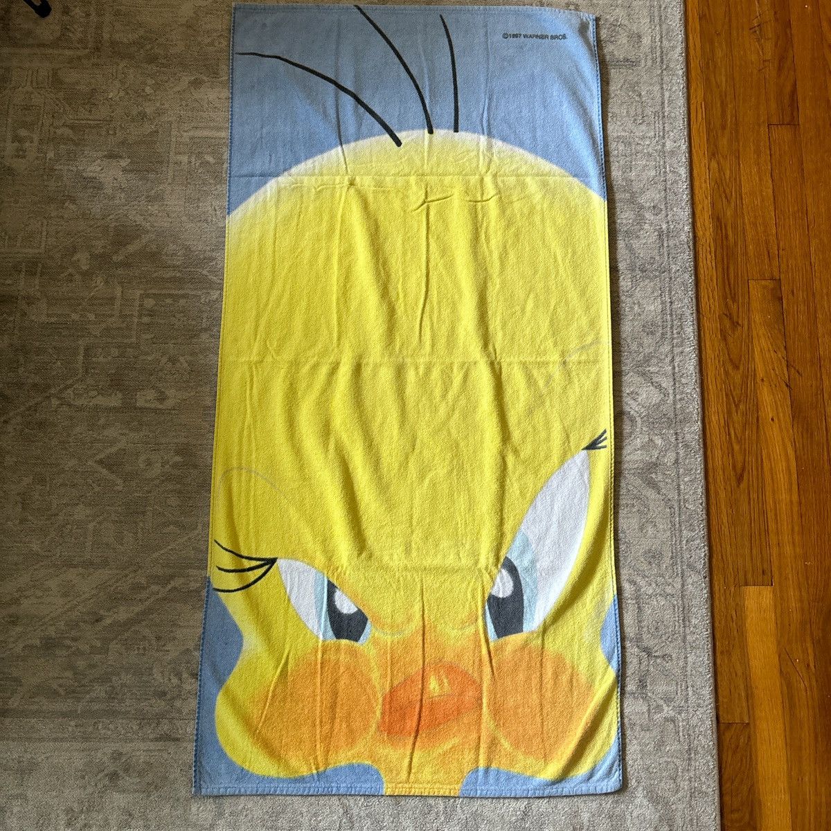 Warner Bros Vintage 1997 Tweety Bird towel Size ONE SIZE - 1 Thumbnail