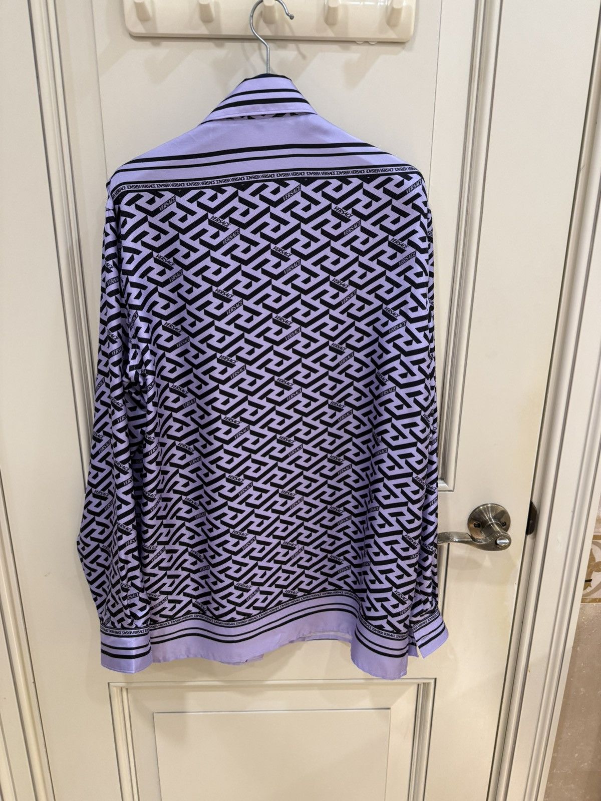Versace Silk Signature Long Sleeve Shirt size44 Size US S / EU 44-46 / 1 - 9 Thumbnail