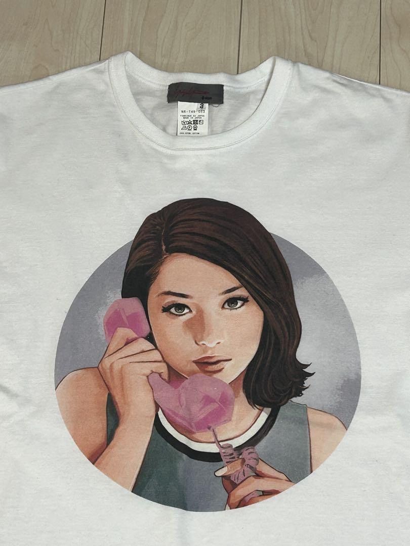 Yohji Yamamoto Saito Yusuke Print Tee Shirt Size US L / EU 52-54 / 3 - 3 Thumbnail