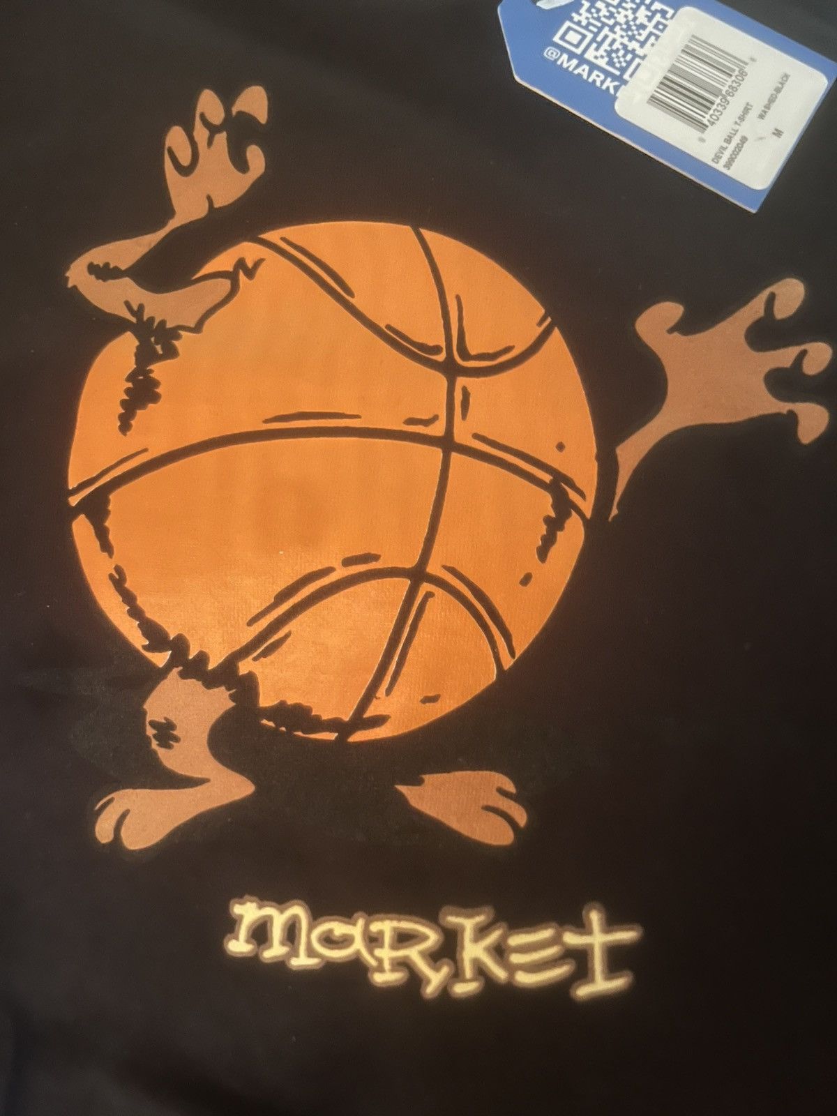 Market Market “Devil Ball” basketball tshirt tee t-shirt NEW MEDIUM Size US M / EU 48-50 / 2 - 2 Thumbnail