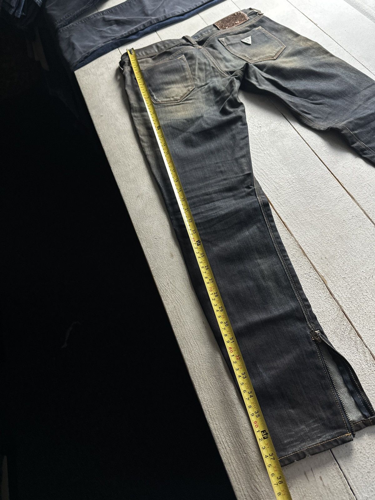 Guess FLARED 🚨00S GUESS WITH LOGO WOMEN JEANS Y2K OPUIM Size 28" / US 6 / IT 42 - 14 Thumbnail