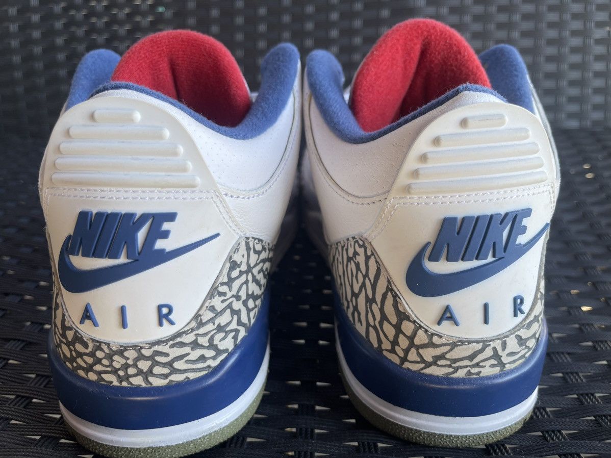 Jordan Brand × Nike Air Jordan Retro 3 “True Blue” Size US 10.5 / EU 43-44 - 2 Thumbnail