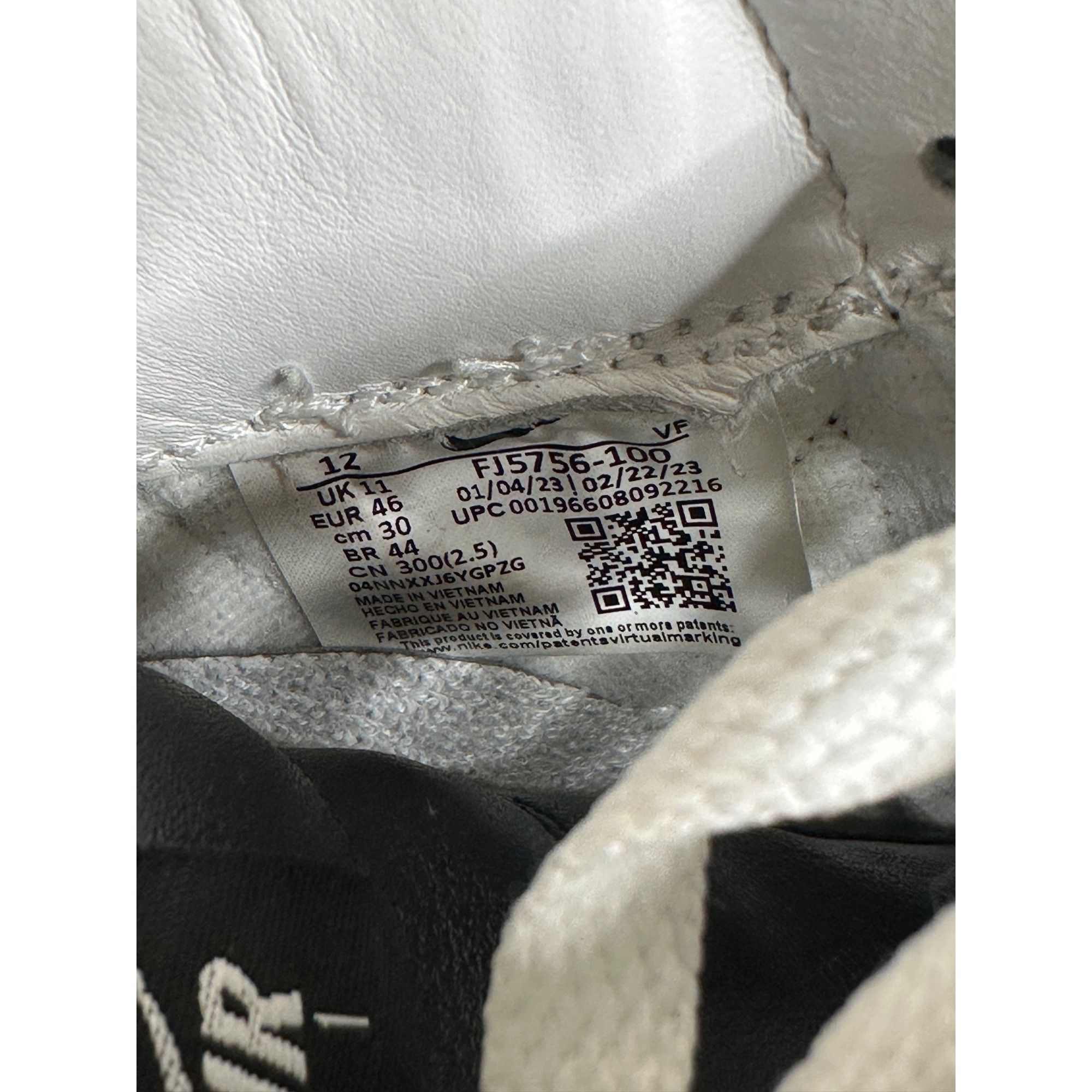 Nike Nike Airforce 1 Terror Squad Blackout Size US 12 / EU 45 - 4 Thumbnail