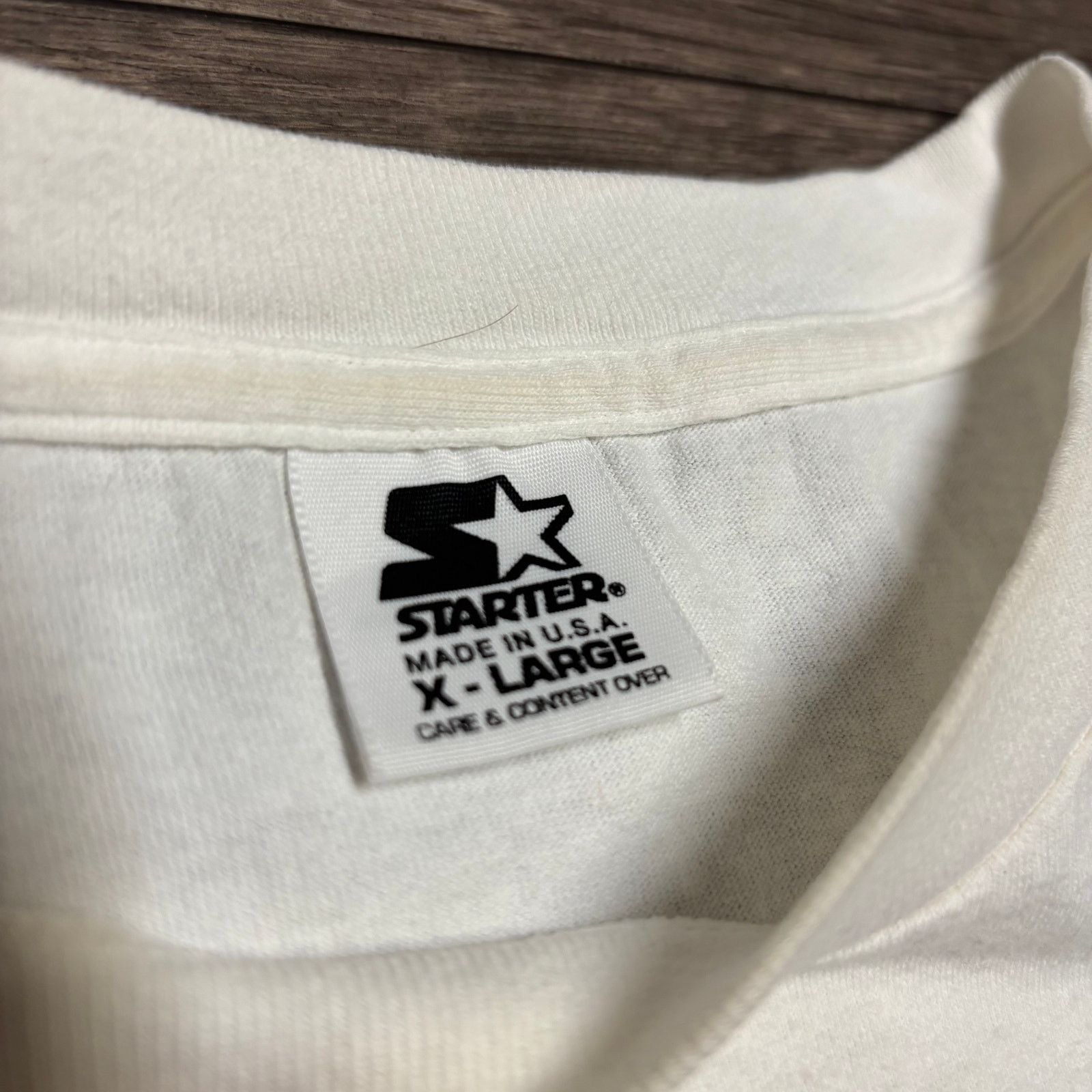 MLB × Starter × Vintage Vintage Mark Mcgwire White Starter Tee 1998 Size US XL / EU 56 / 4 - 4 Thumbnail