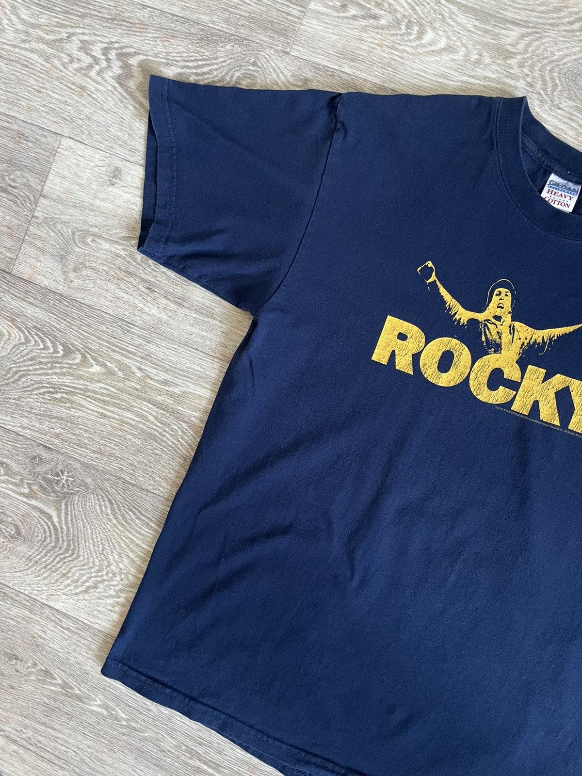 Vintage Vintage Rocky Balboa Promo Movie T-Shirt Size US L / EU 52-54 / 3 - 7 Thumbnail