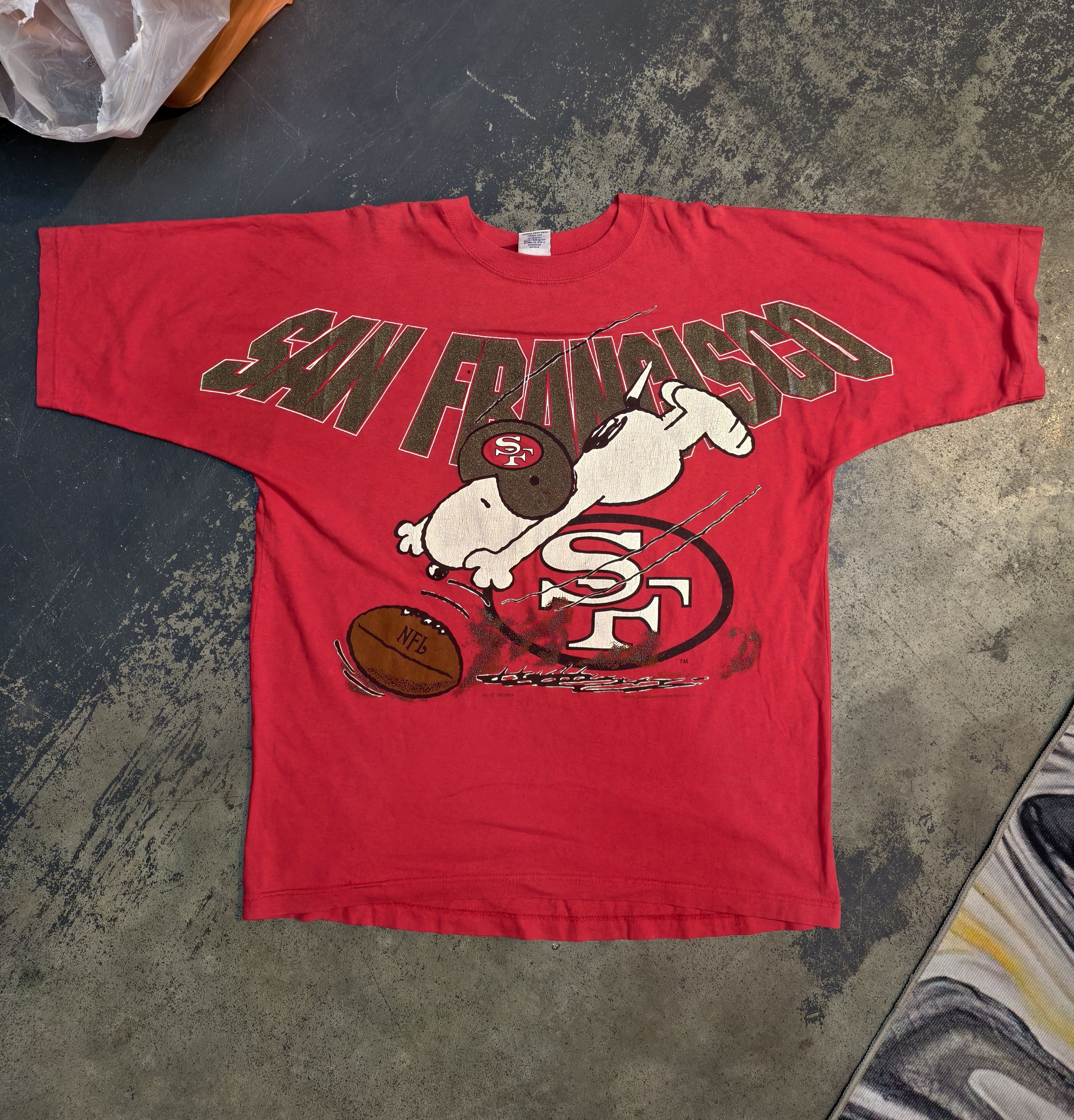 Vtg rare San Francisco x Peanut 2 copyright