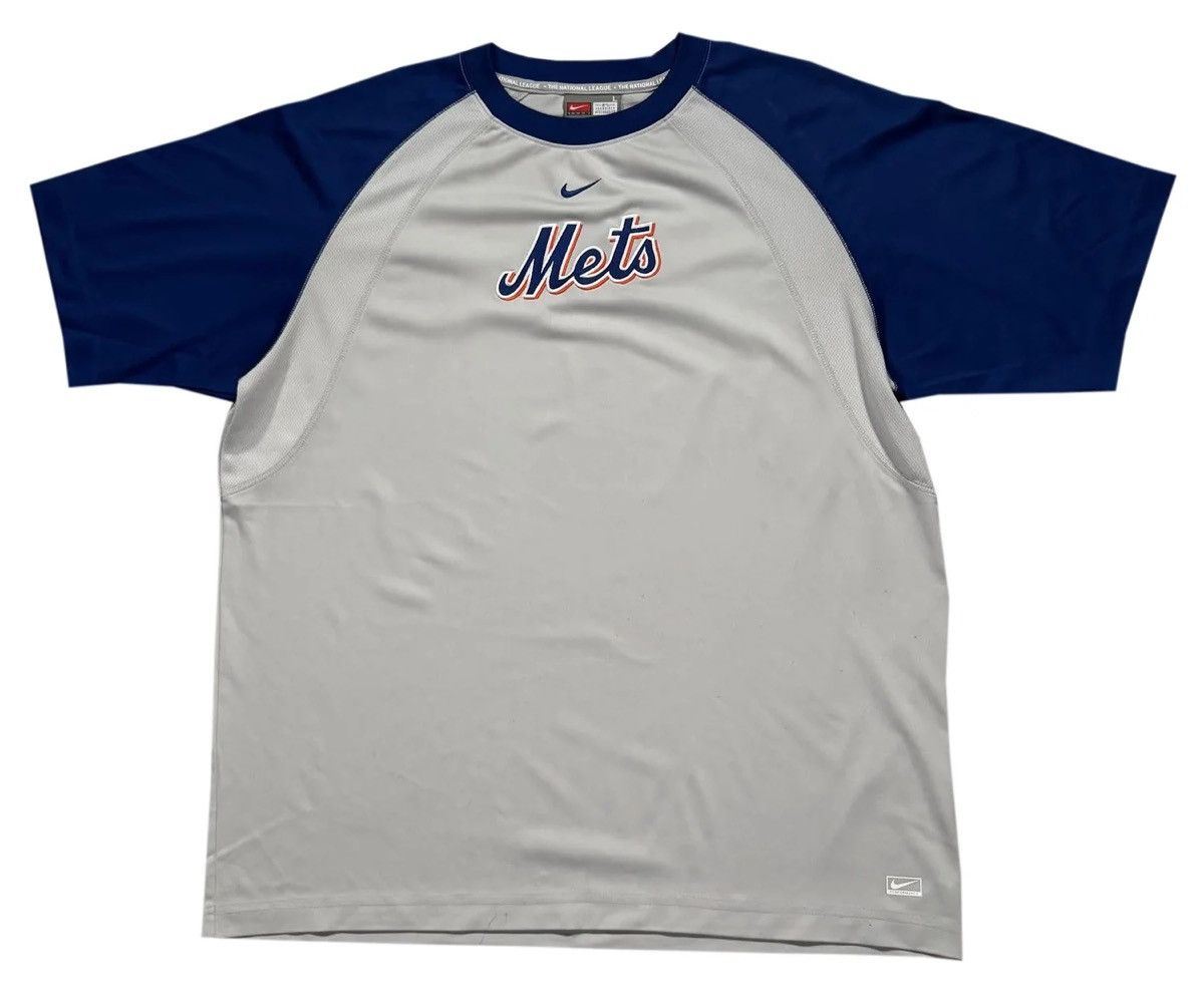 Majestic Vintage Nike New York Mets Performance Top (Size L) Size US L / EU 52-54 / 3 - 1 Thumbnail