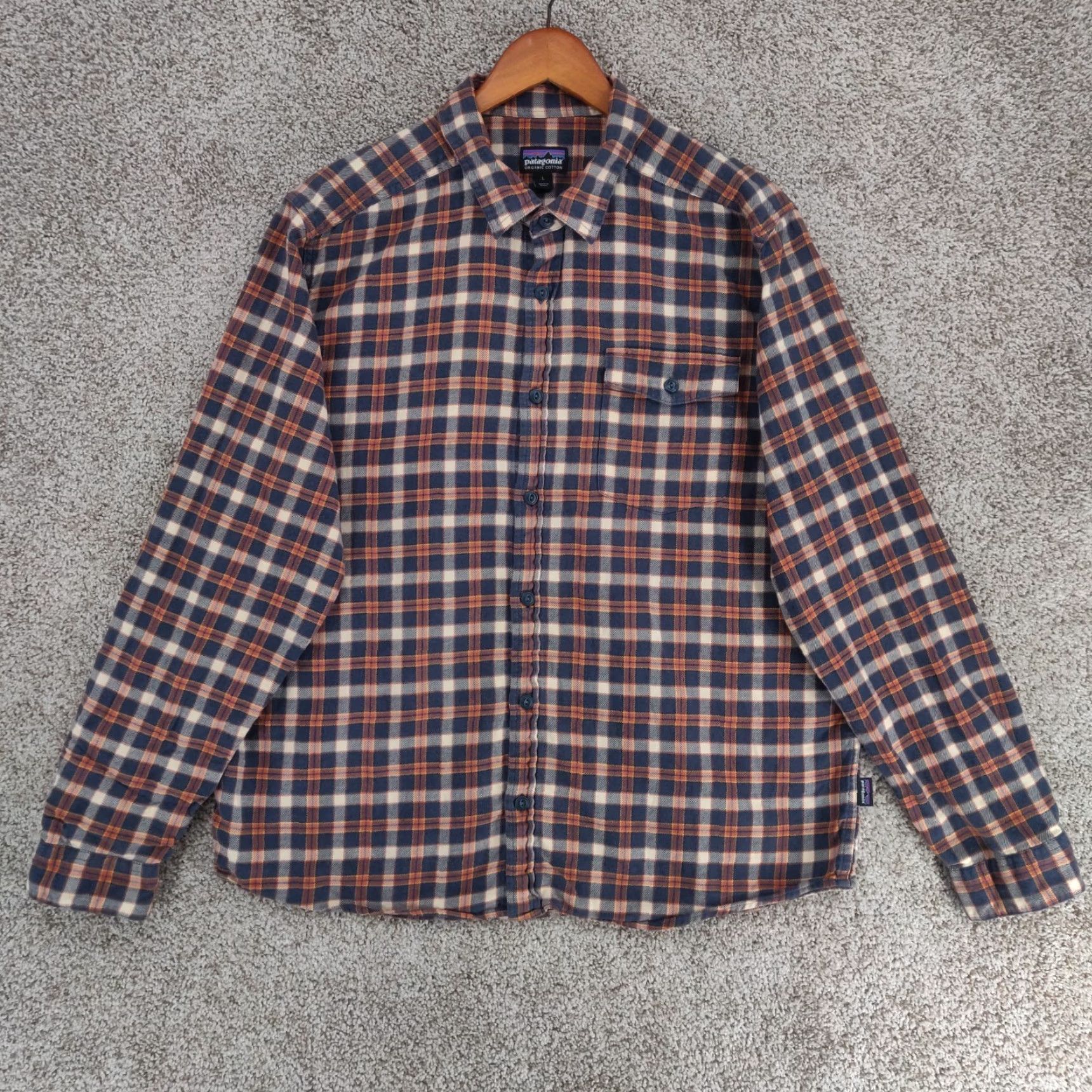 Patagonia Patagonia Fjord Flannel Shirt Mens Large Plaid Lightweight Long Sleeve Size US L / EU 52-54 / 3 - 2 Thumbnail