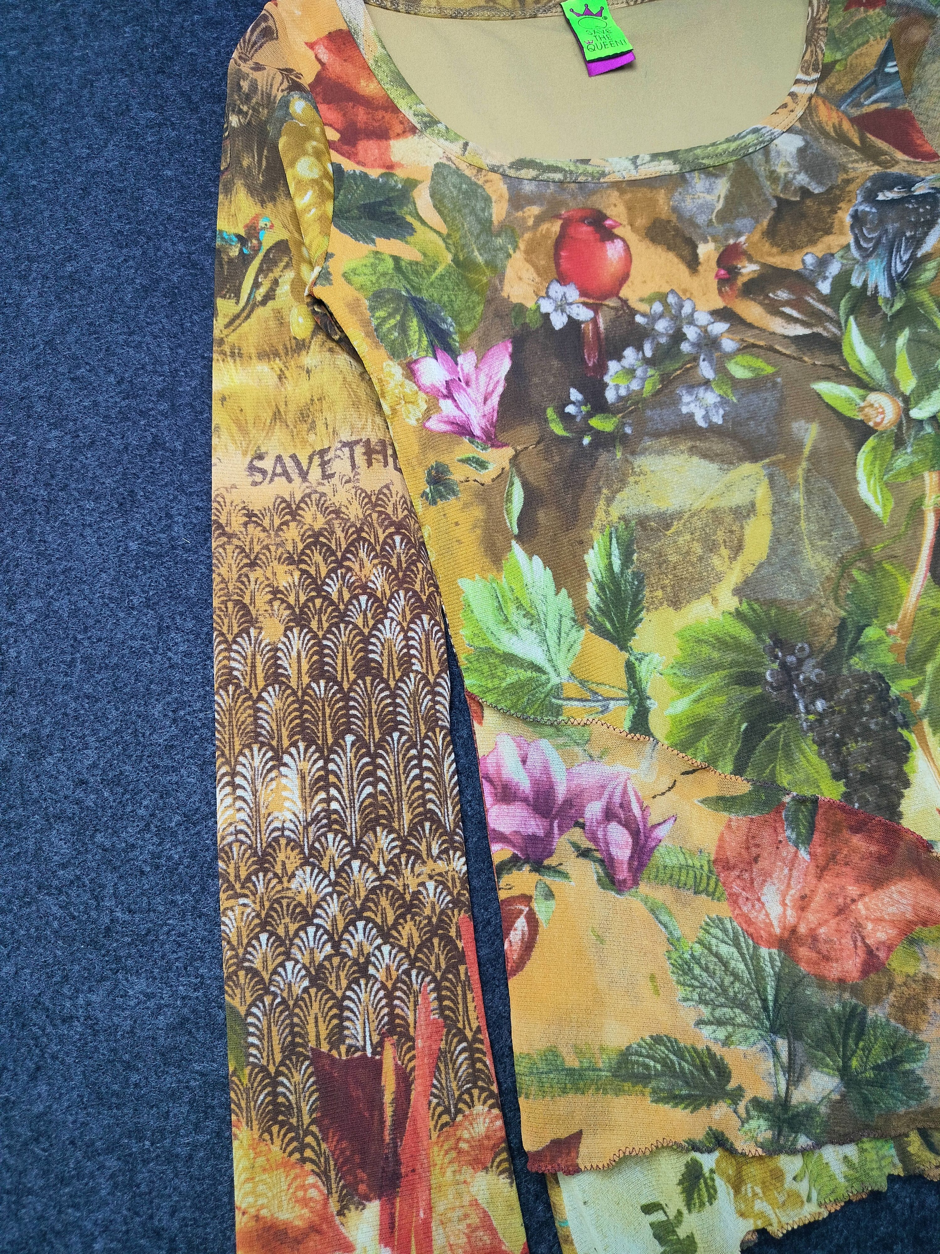 Vintage Rare Vintage Save The Queen Art Design Size L / US 10 / IT 46 - 8 Thumbnail