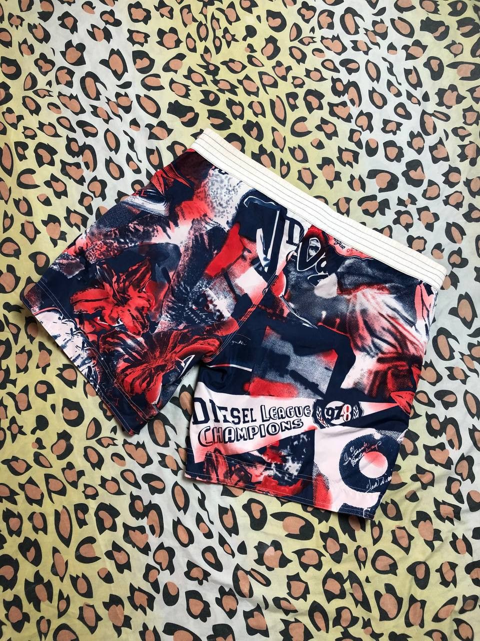 Diesel × Vintage Rare rap japan shorts Diesel Usa punk rock gothic alt y2k Size US 36 / EU 52 - 1 Thumbnail