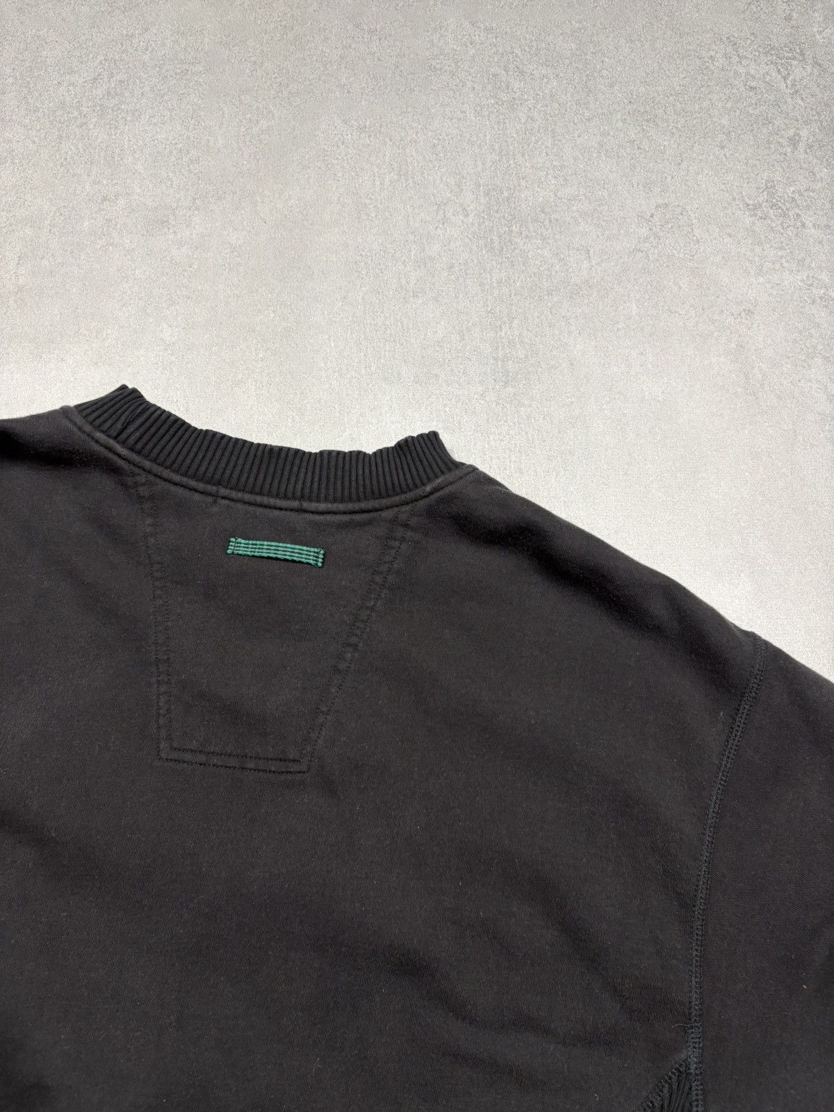 Adidas Vintage 90s Adidas Equipment Cropped Sweatshirt Black Logo M Size M / US 6-8 / IT 42-44 - 12 Thumbnail