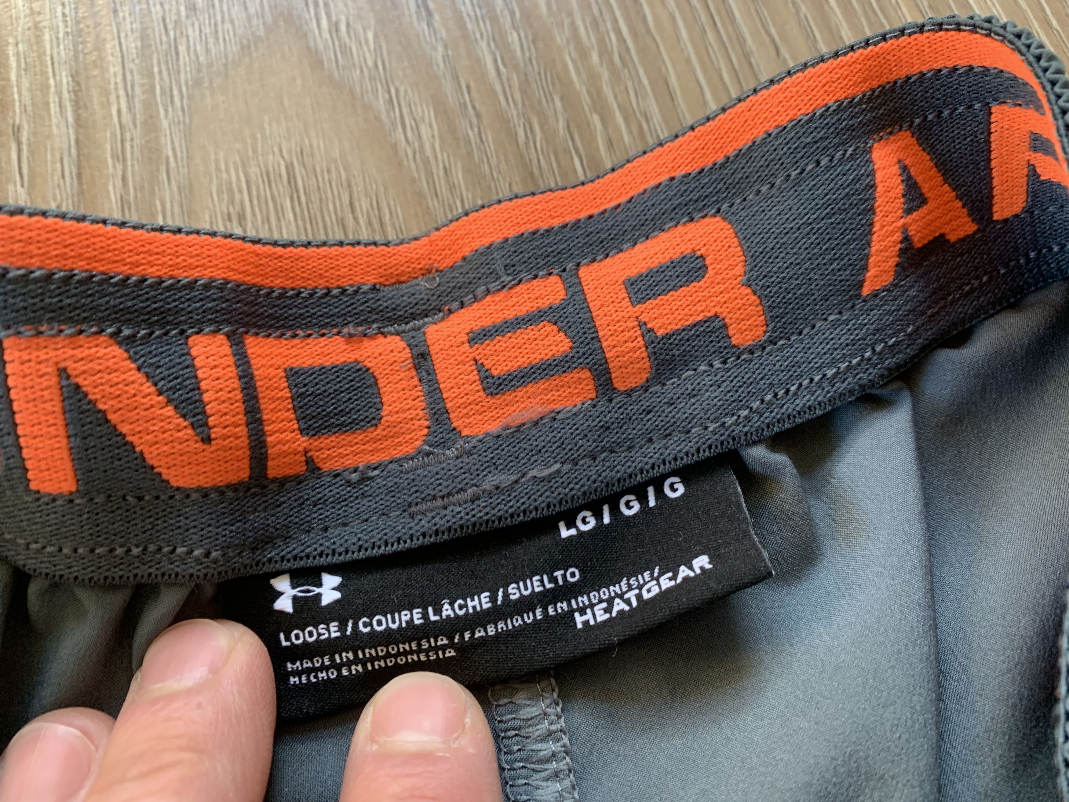 Under Armour Under Armour Grey Print Training Shorts Size US 34 / EU 50 - 6 Thumbnail