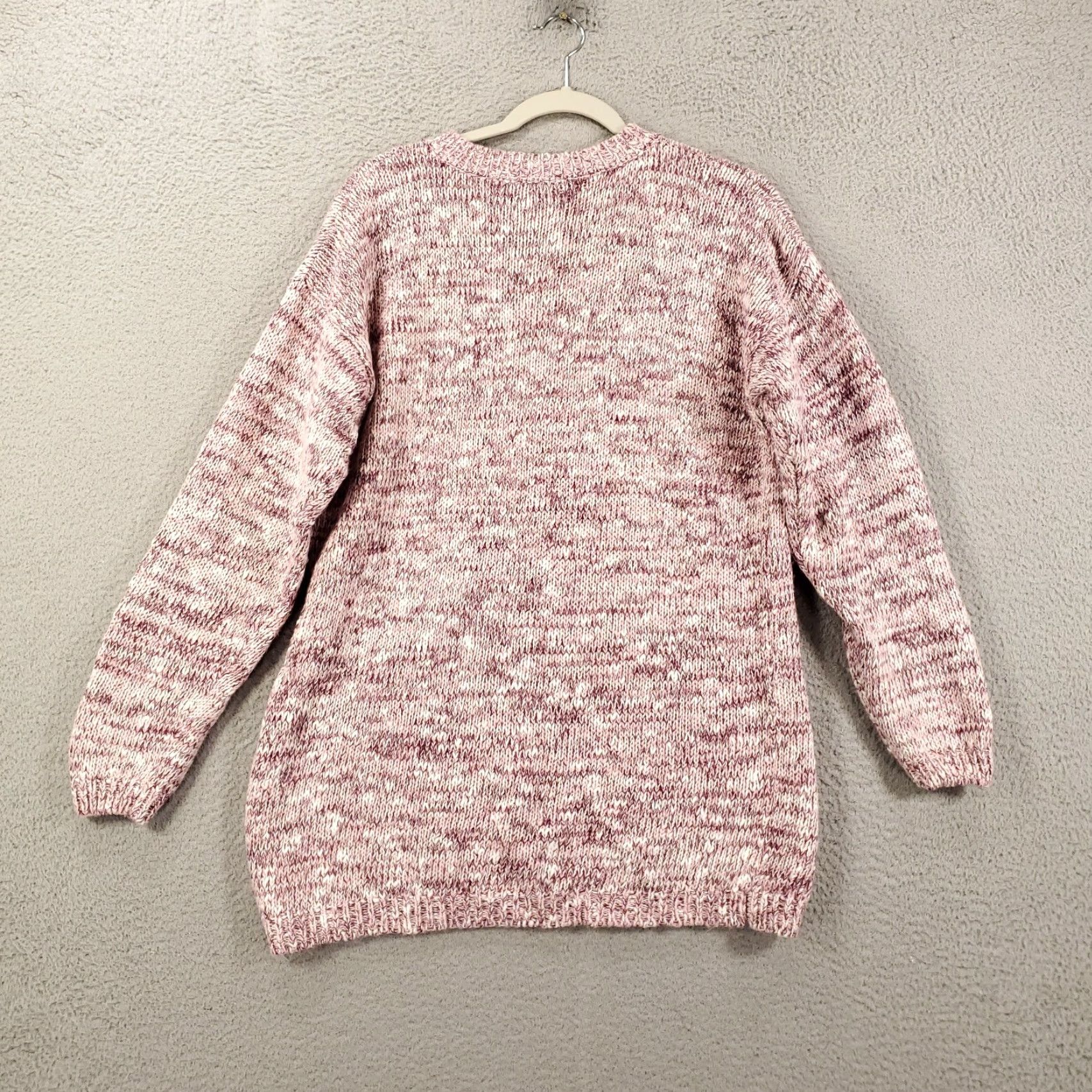 Vintage VINTAGE Beyond Blue Womens Sweater Pullover Knit Crew Neck Long Sleeve Button 80s 90s Pink Purple Heathered M Adult Womens Size M / US 6-8 / IT 42-44 - 7 Thumbnail