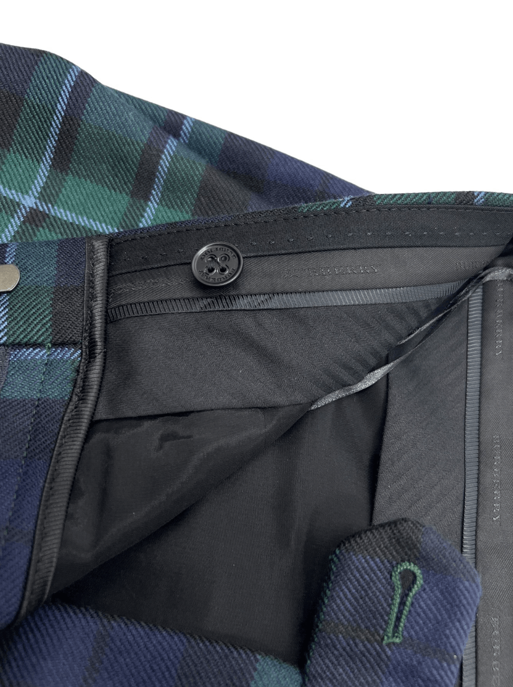 Burberry Burberry London 100% Wool Hanover Pants – Women’s Size US:6 Size 28" / US 6 / IT 42 - 7 Thumbnail