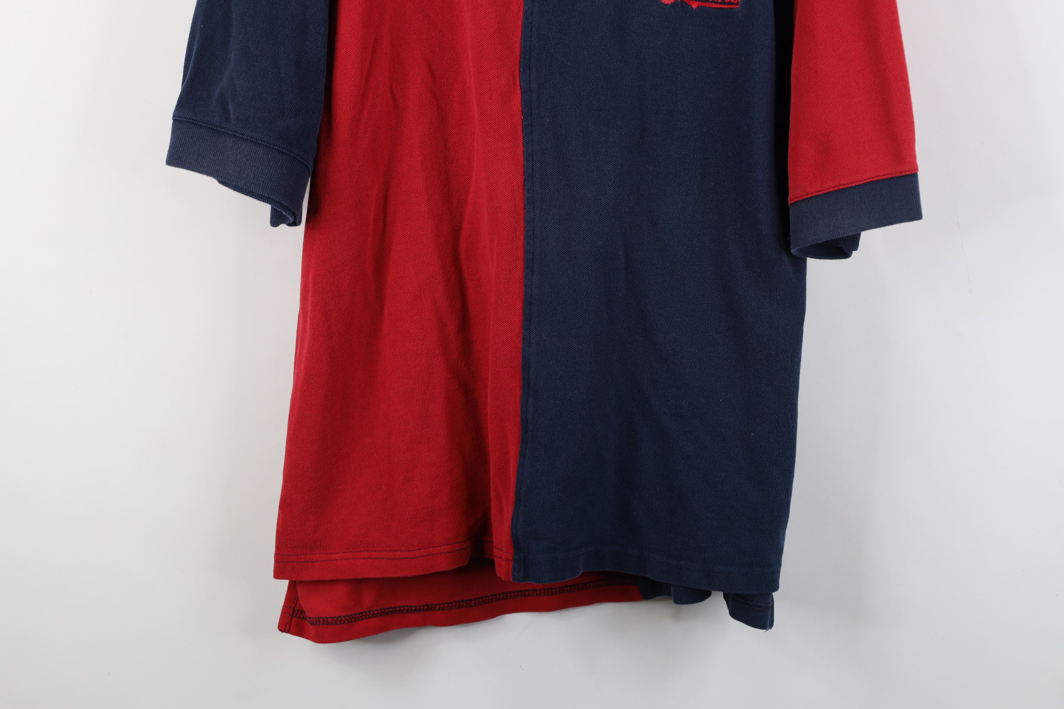 Vintage Vintage 90s Wahoo Cleveland Indians Baseball Polo Shirt Size US L / EU 52-54 / 3 - 3 Thumbnail