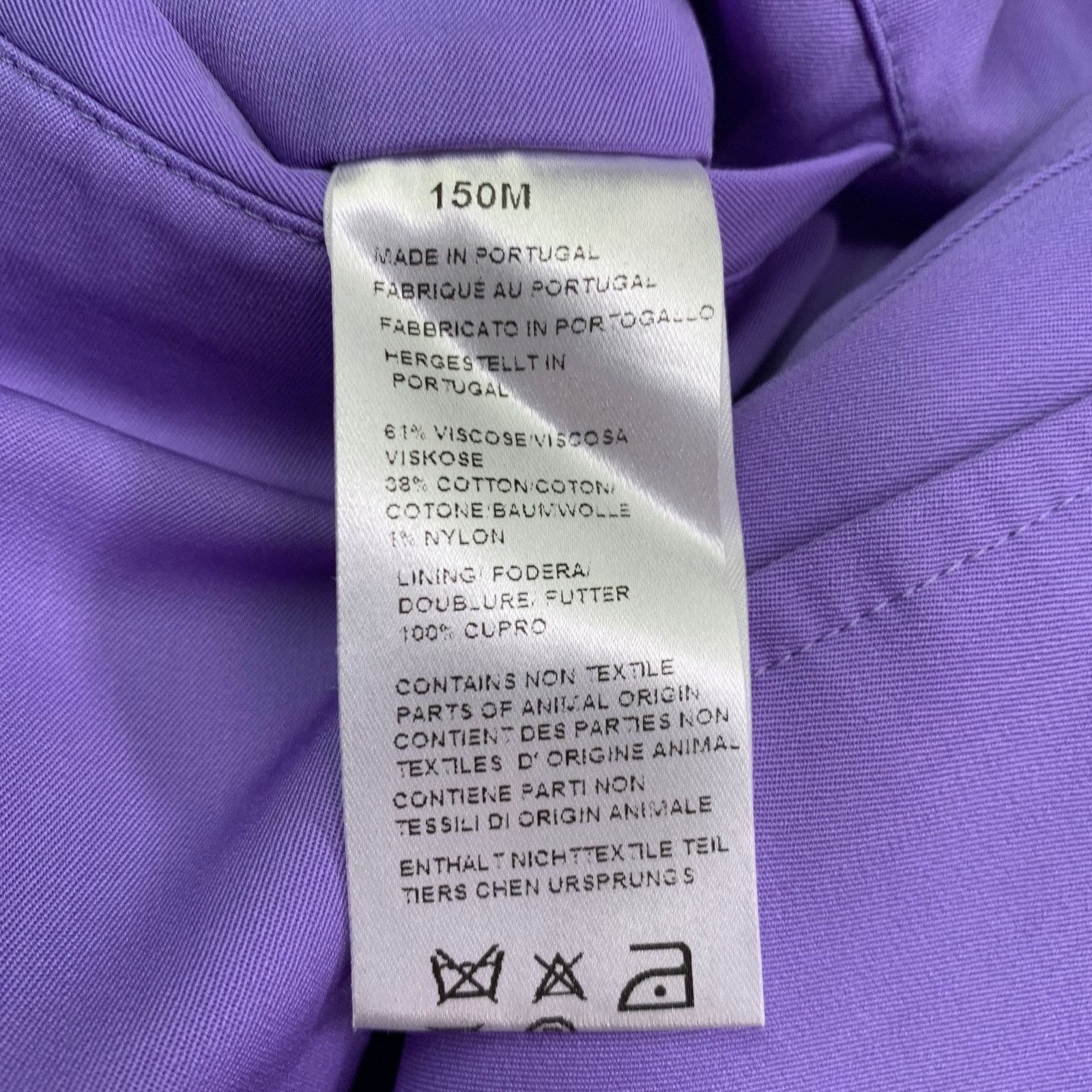 Paul Smith Size 36 Soho Fit Purple Lavender Wool Notch Lapel Suit Size 36R - 14 Thumbnail