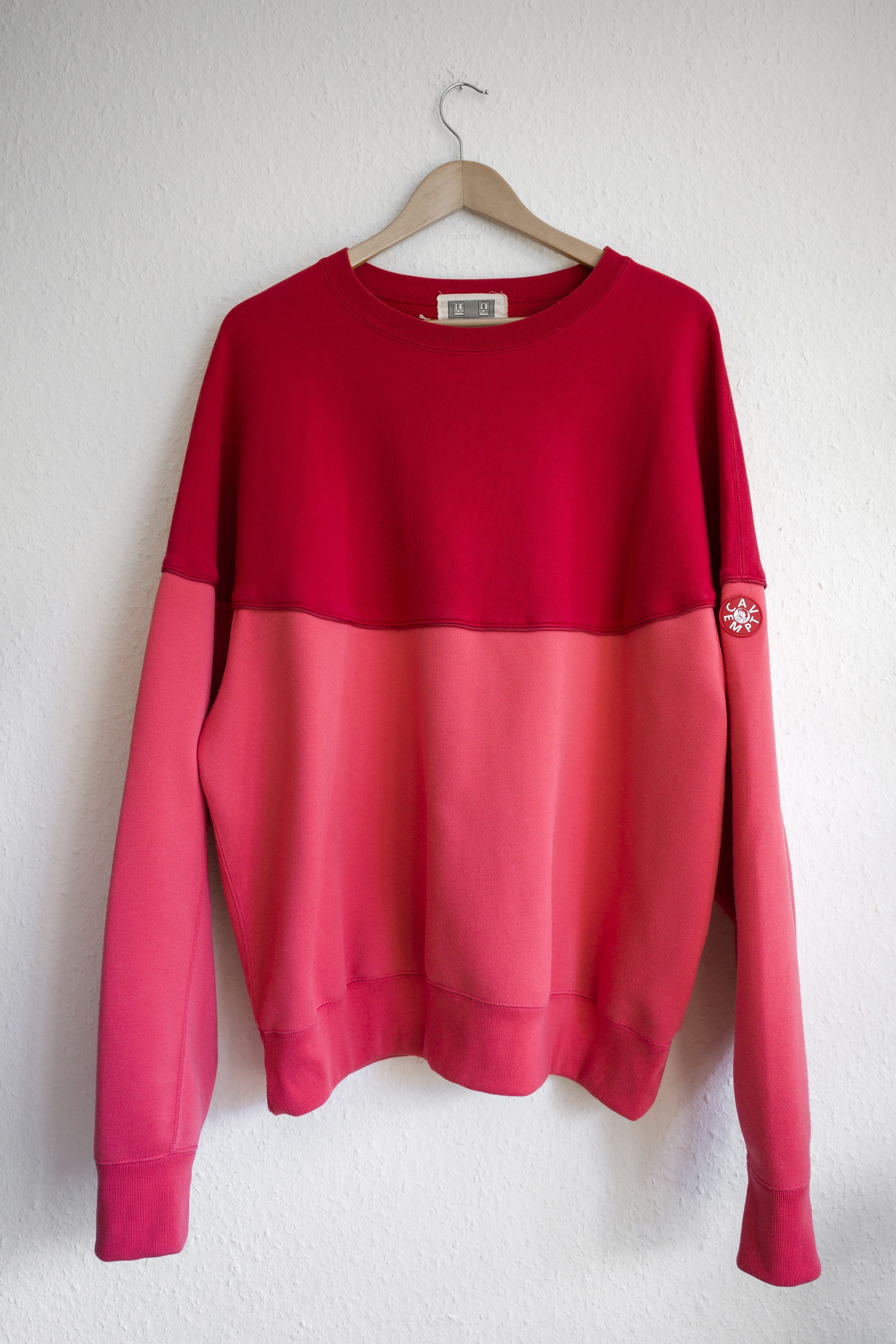 Cav Empt A/W 2021 Round Cut Crew-Neck Sweatshirt Size US XL / EU 56 / 4 - 1 Thumbnail