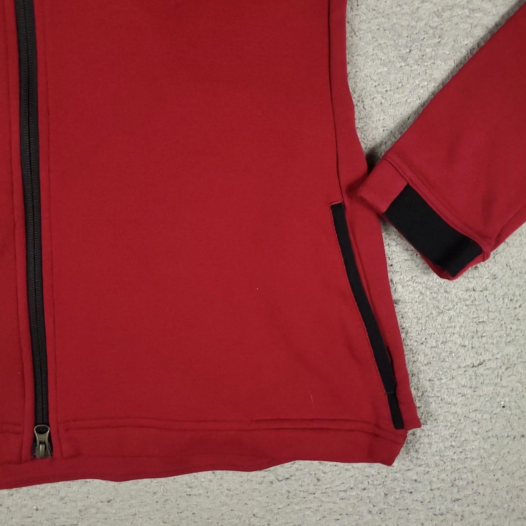 Nike Nike Hoodie Womens M Red Full Zip MT Lightweight Sweatshirt Shirt Size M / US 6-8 / IT 42-44 - 4 Thumbnail