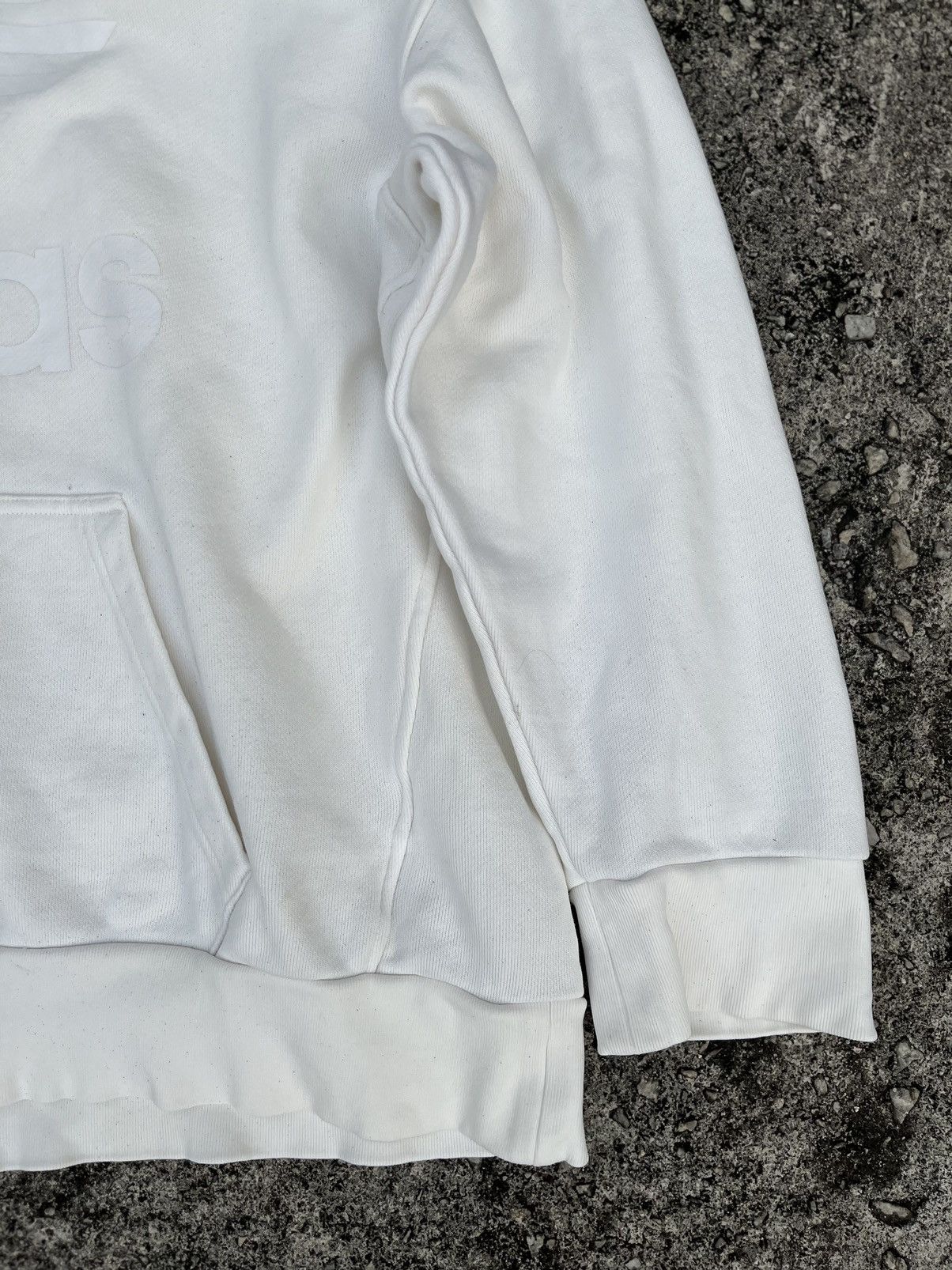 Adidas Vintage Adidas Hoodie big logo Size US XXL / EU 58 / 5 - 9 Thumbnail