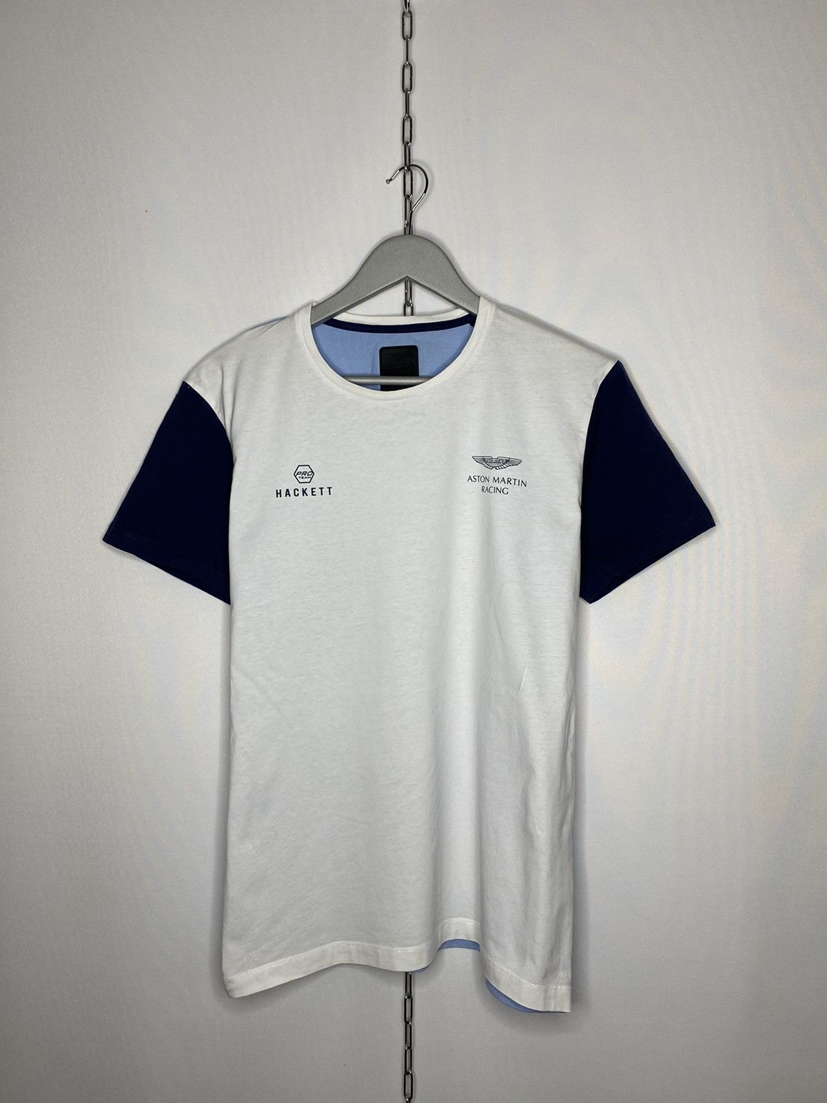 Hackett × Vintage ✅Vintage Hackett Pro Team Aston Martin Racing T-Shirt Tee F1 Size US L / EU 52-54 / 3 - 1 Thumbnail