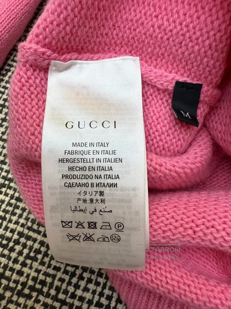 Gucci Gucci Tiger head embroidered woollen sweater Size M / US 6-8 / IT 42-44 - 5 Thumbnail