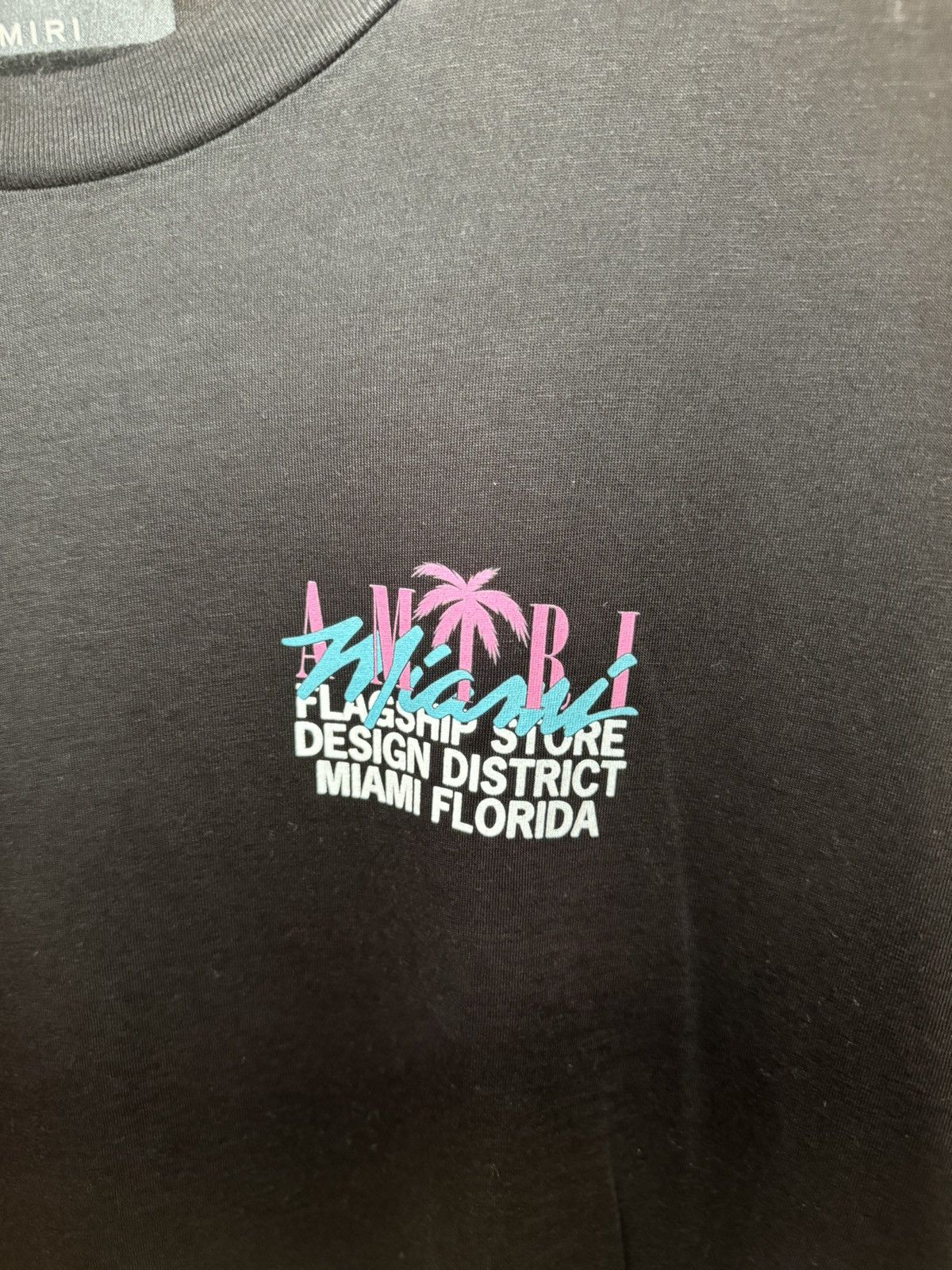 Amiri Miami Design District Exclusive tee Size US XXL / EU 58 / 5 - 3 Thumbnail