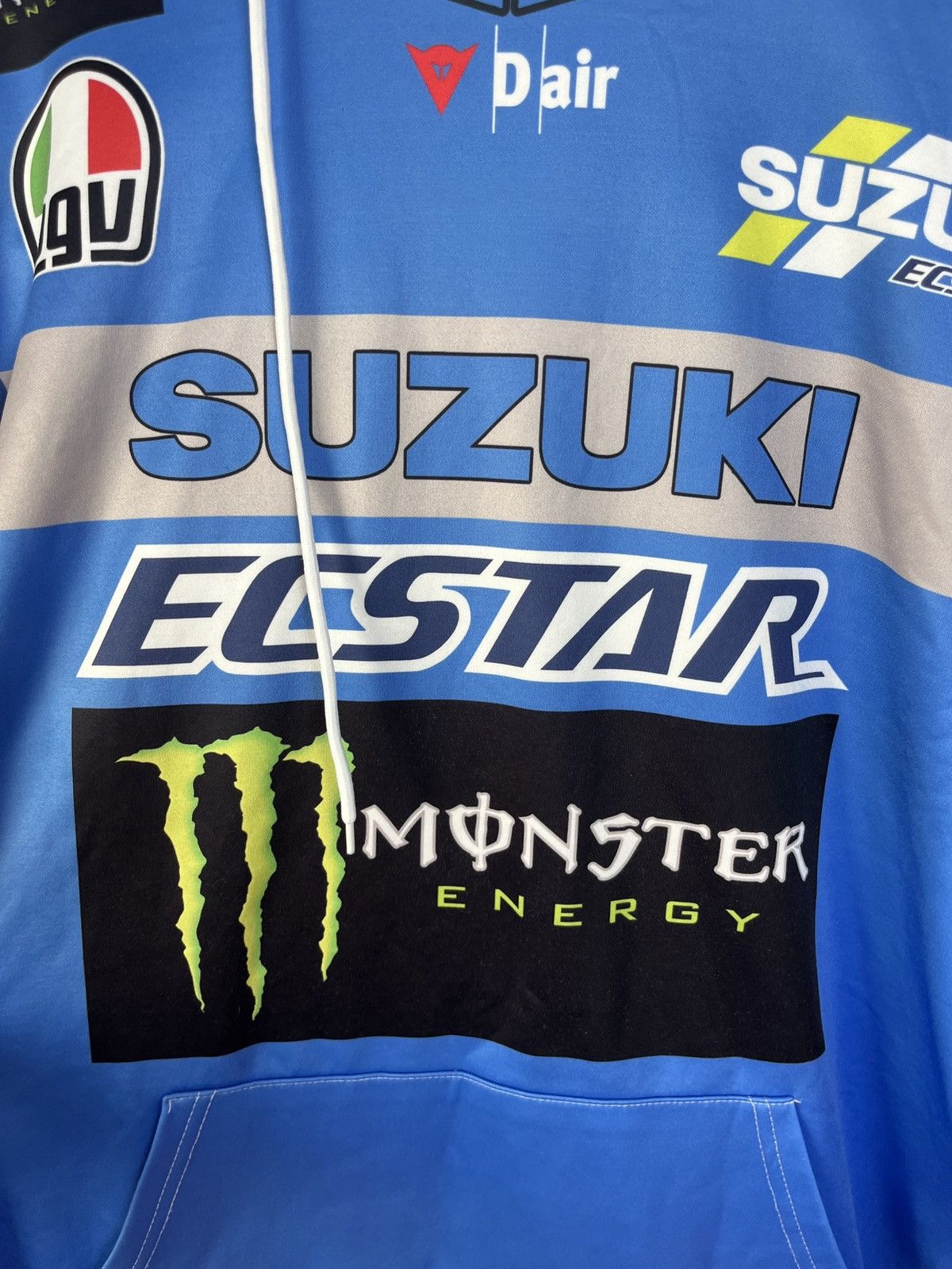 Vintage Vintage Y2K Suzuki Racing Hoodie monster 90s formula 1 rare Size US XL / EU 56 / 4 - 2 Thumbnail