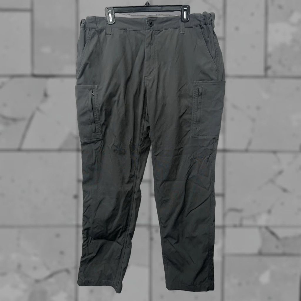 Vintage RAILRIDERS Gray Fleece Lined Cargo Pants Mens Regular Size L 40x33 Outdoor Hiking Size US 40 / EU 56 - 1 Thumbnail