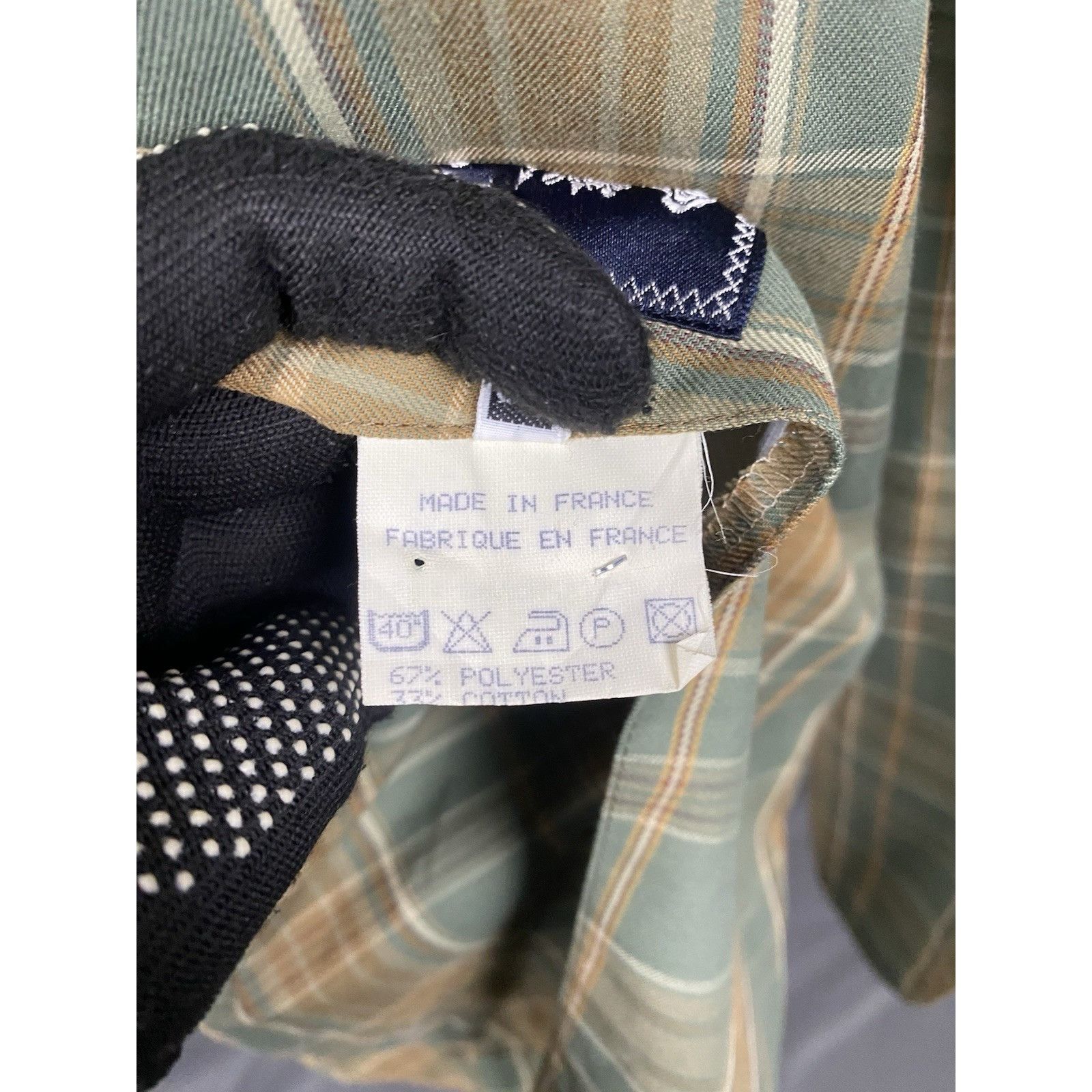 Burberry Burberry Vintage Old Money Women's Green Checked Blazer Jack Size L / US 10 / IT 46 - 11 Thumbnail