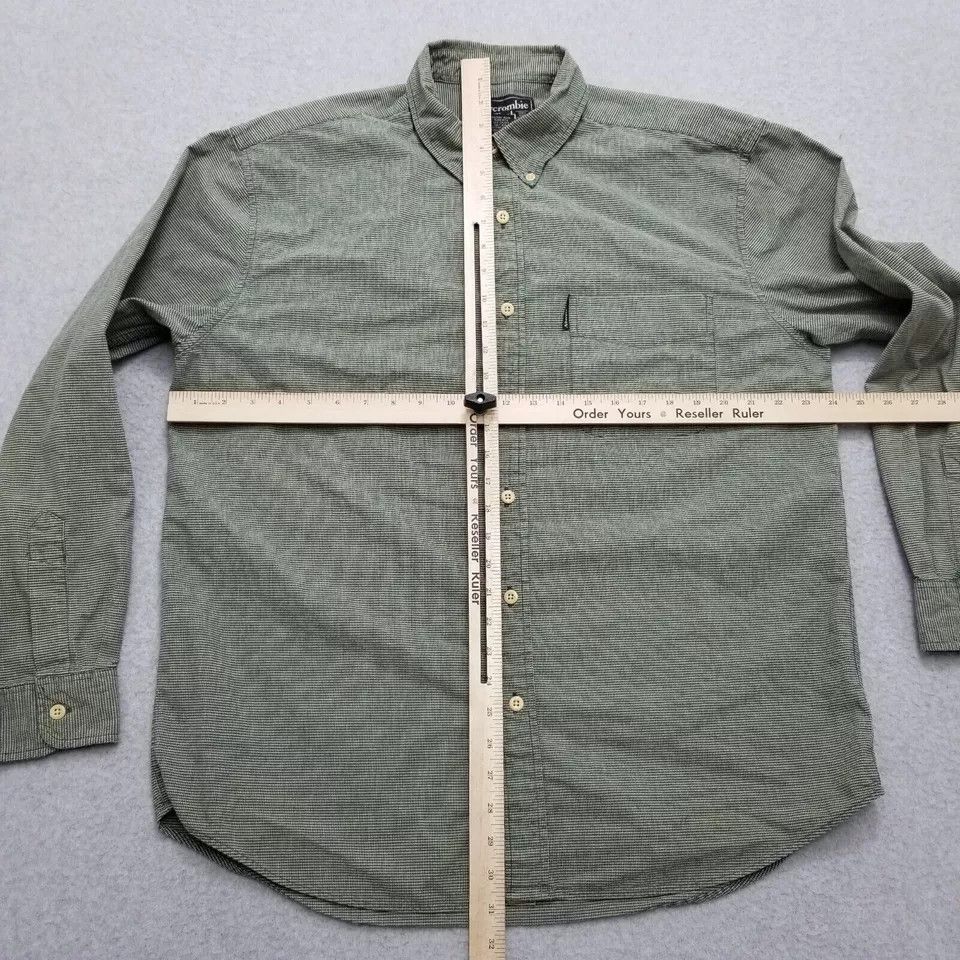 Abercrombie & Fitch Abercrombie Fitch Shirt Mens Medium Check Pocket Oversized Size US M / EU 48-50 / 2 - 6 Thumbnail
