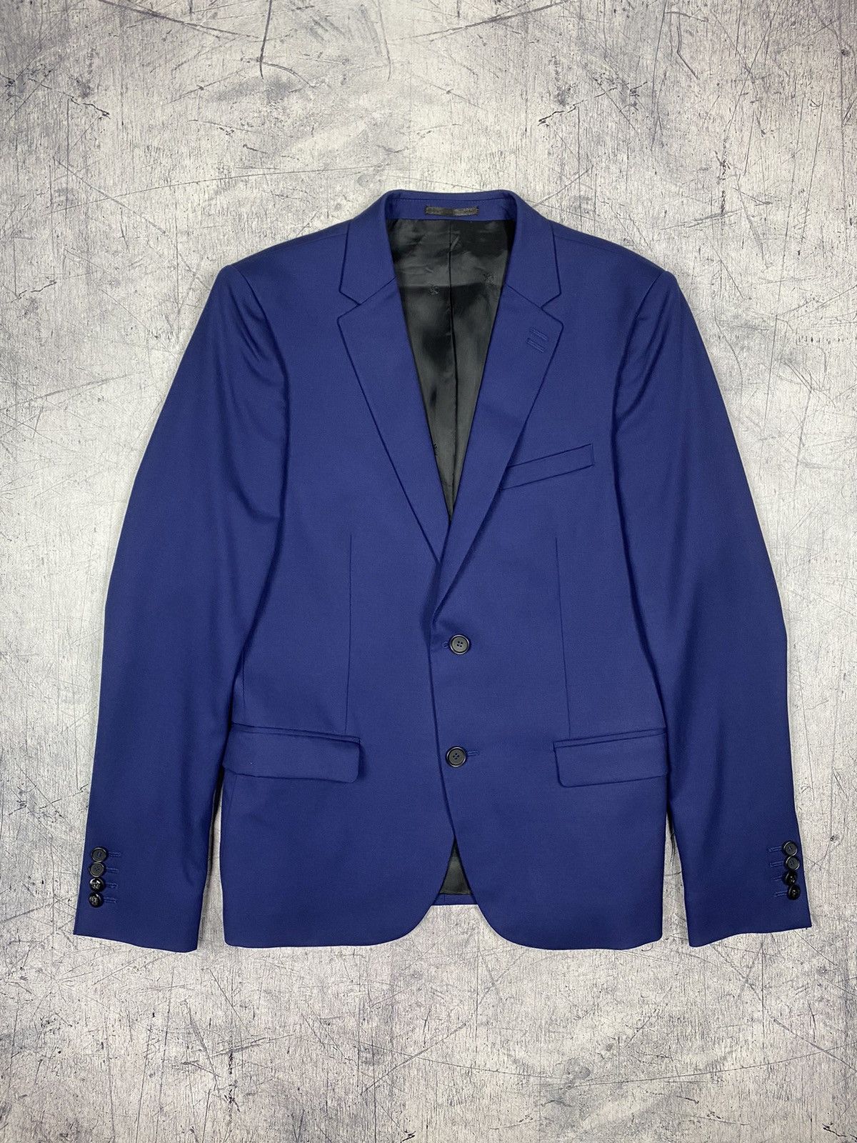 Designer Vintage The Kooples Wool Viscose French Designed Blazer og Size 46R - 2 Thumbnail