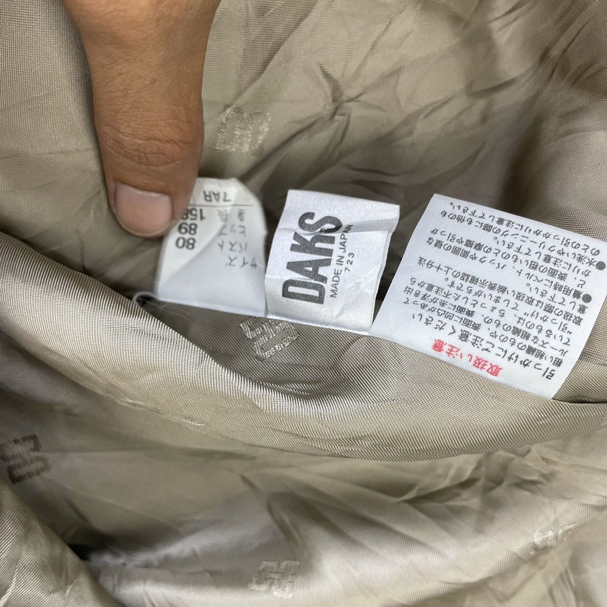DAKS 💥Vintage Daks London Jacket Size M / US 6-8 / IT 42-44 - 5 Thumbnail