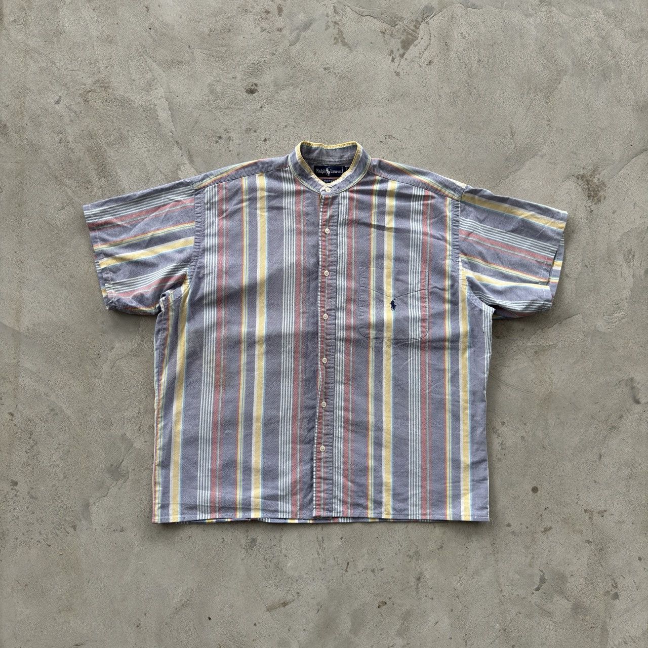 Polo Ralph Lauren Vintage 90s Polo Ralph Lauren The Big Shirt Button Ups Shirt Size US L / EU 52-54 / 3 - 1 Thumbnail