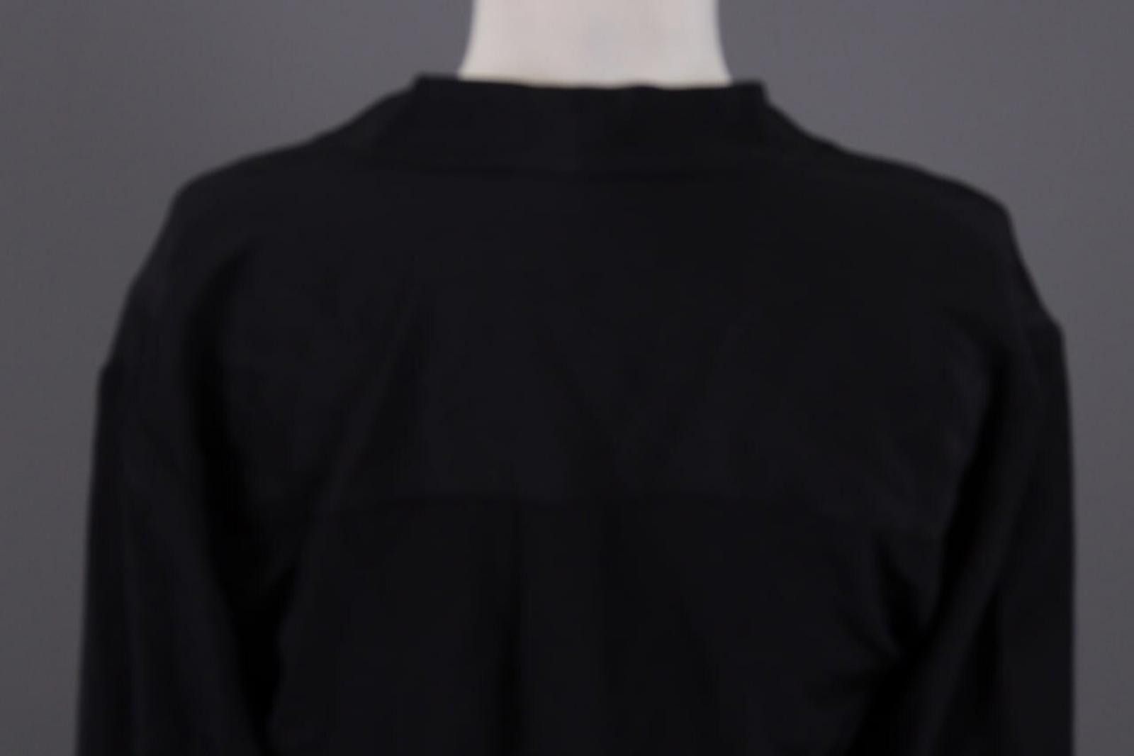 Diane von Furstenberg Ladies Diane von Furstenberg Black V-Neck Top Blouse Size XS Size XS / US 0-2 / IT 36-38 - 9 Thumbnail