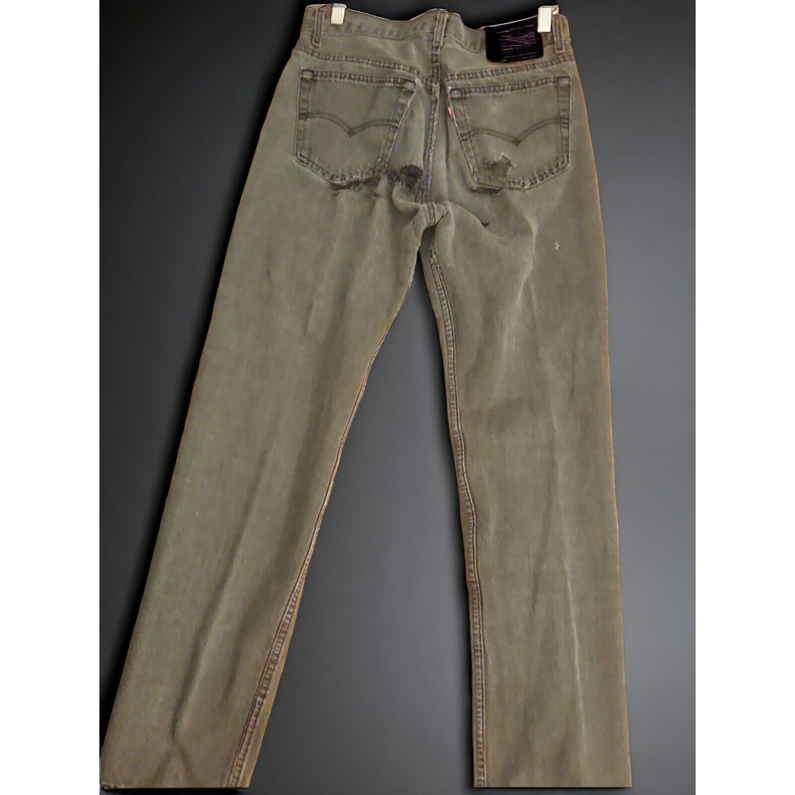Levi's Levis 501 80S Vtg Distressed Jeans Button Fly Mens 32x32 Bla Size US 32 / EU 48 - 13 Thumbnail