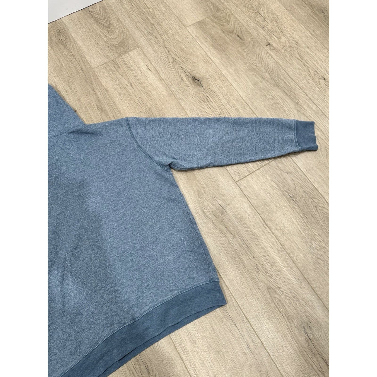 Vintage American Giant Hoodie Mens Medium Blue Cotton Made in USA Casual Pullover Size US M / EU 48-50 / 2 - 7 Thumbnail