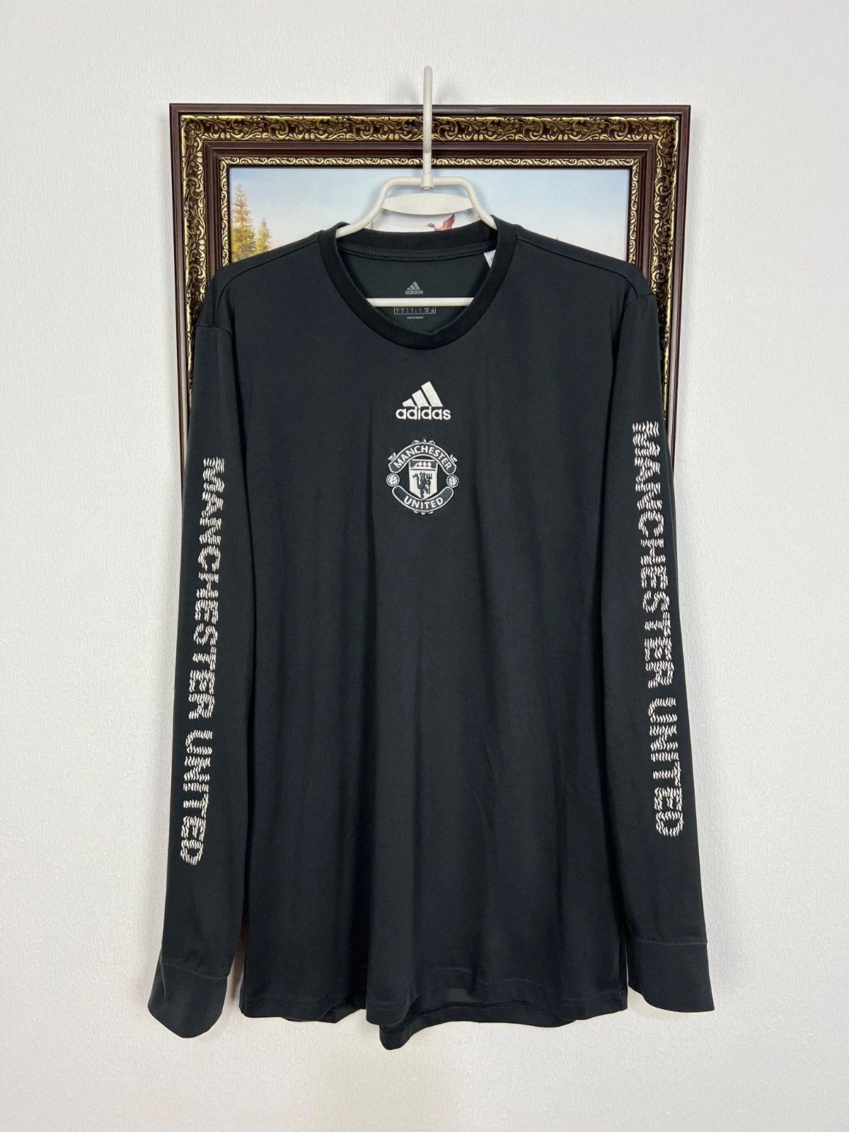 Adidas Adidas Manchester United Shirt Soccer Jersey Long Sleeve Size US L / EU 52-54 / 3 - 1 Thumbnail