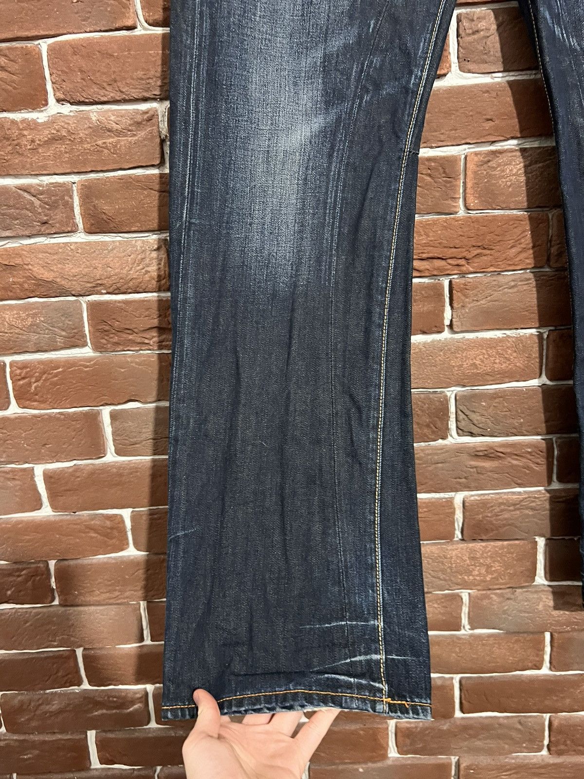 Christian Audigier Christian Audigier 31x34 Vintage Y2k Denim Pant Rare Hype Size US 31 - 3 Thumbnail