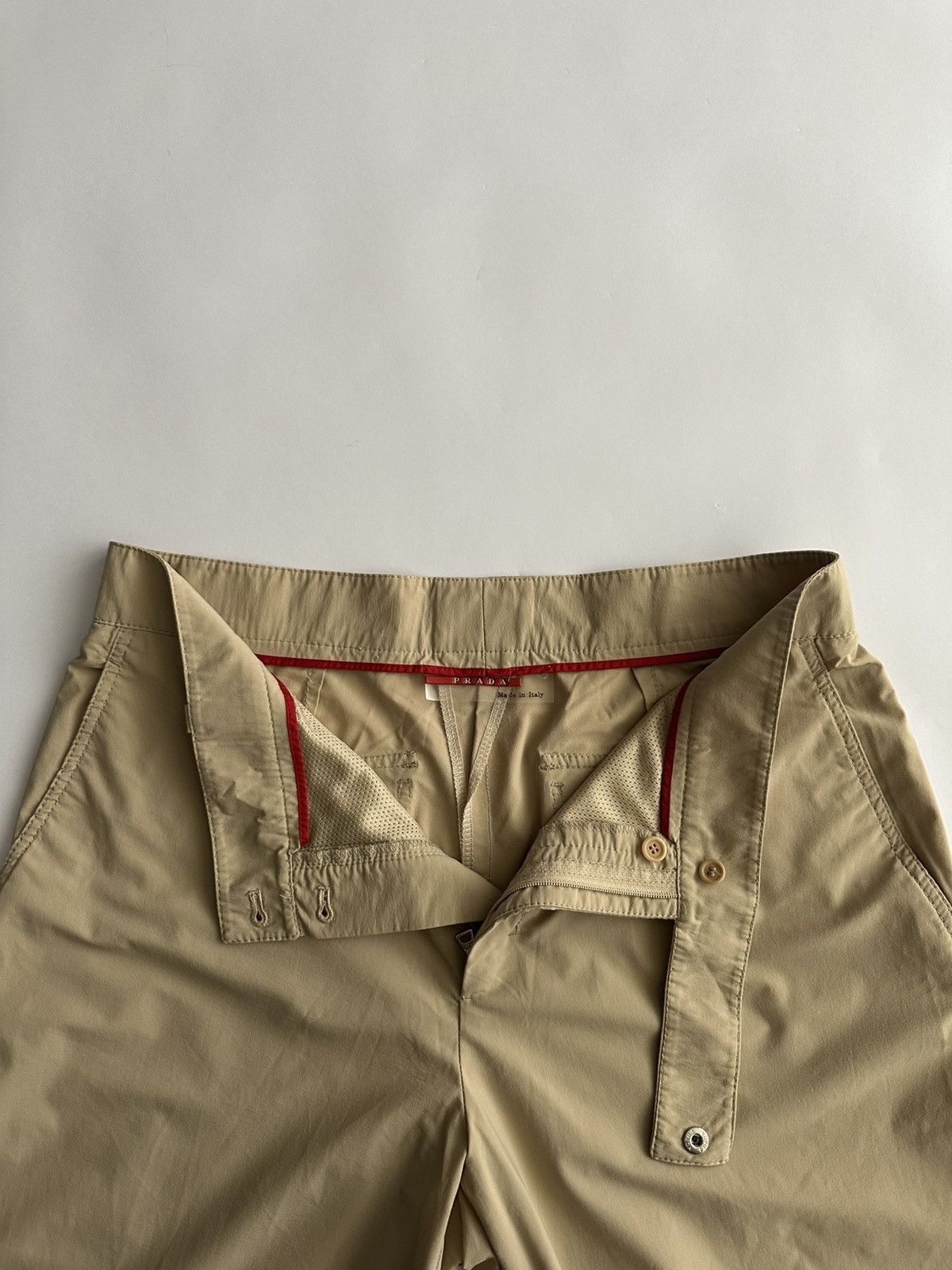 Prada Prada Early 2000’s Light Nylon Pants Size US 32 / EU 48 - 8 Thumbnail