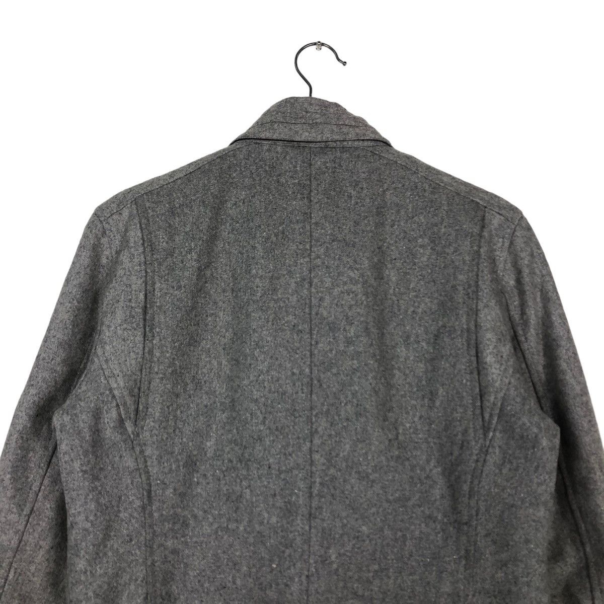 Japanese Brand 🔥Vintage Wool Biker Jacket Hideaways Nicole Issey Miyake Size US M / EU 48-50 / 2 - 9 Thumbnail