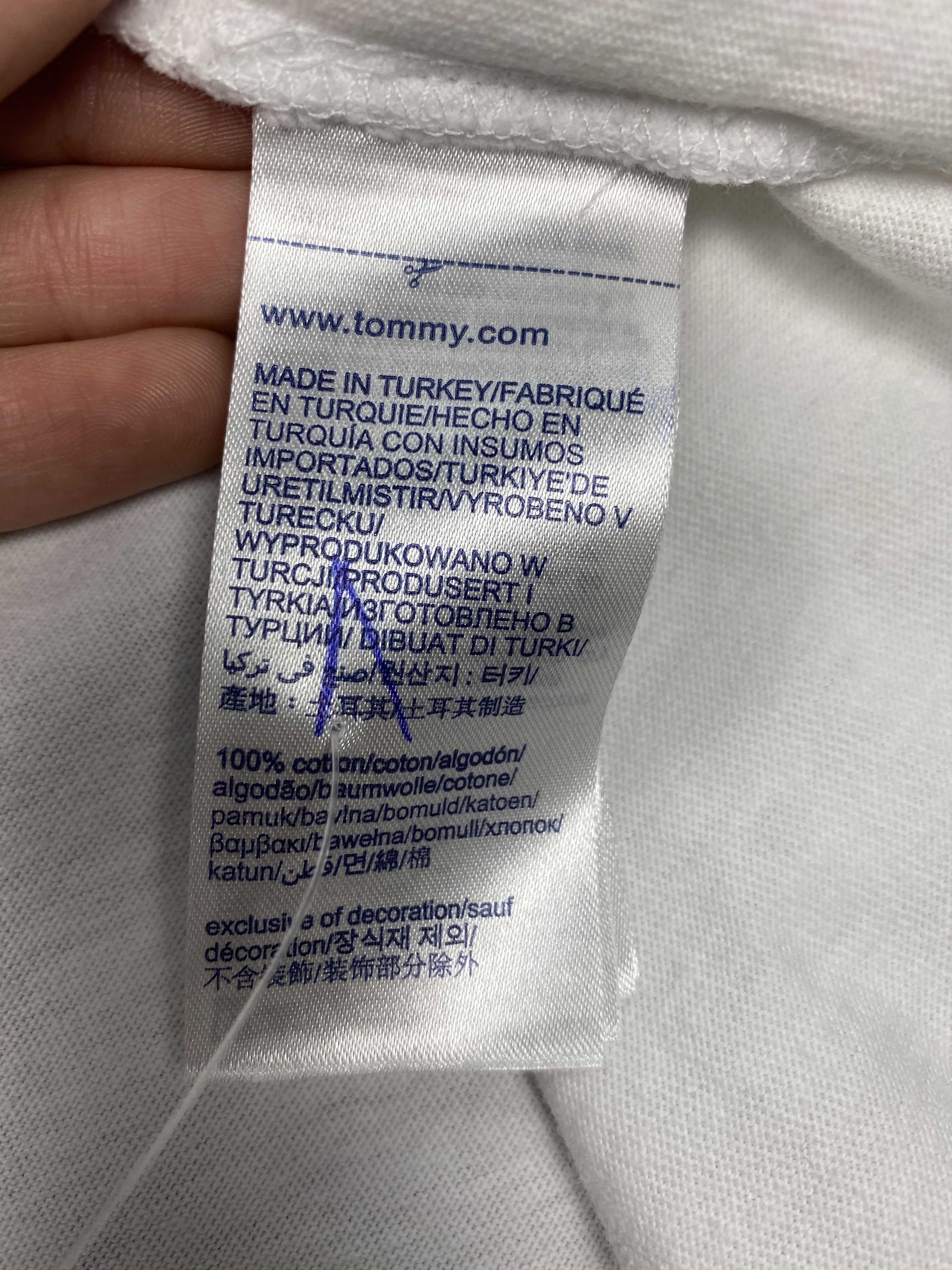 Tommy Hilfiger Tommy Hilfiger Jeans embroidered logo vintage t-shirt Size US S / EU 44-46 / 1 - 6 Thumbnail