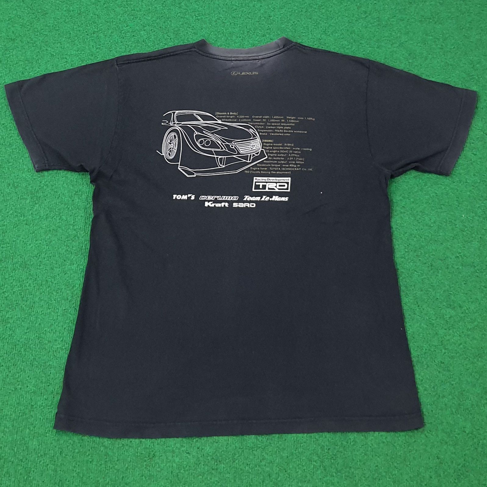 Japanese Brand Vintage Lexus TRD Racing Motorsports Tshirt C267N49 Size US L / EU 52-54 / 3 - 1 Thumbnail