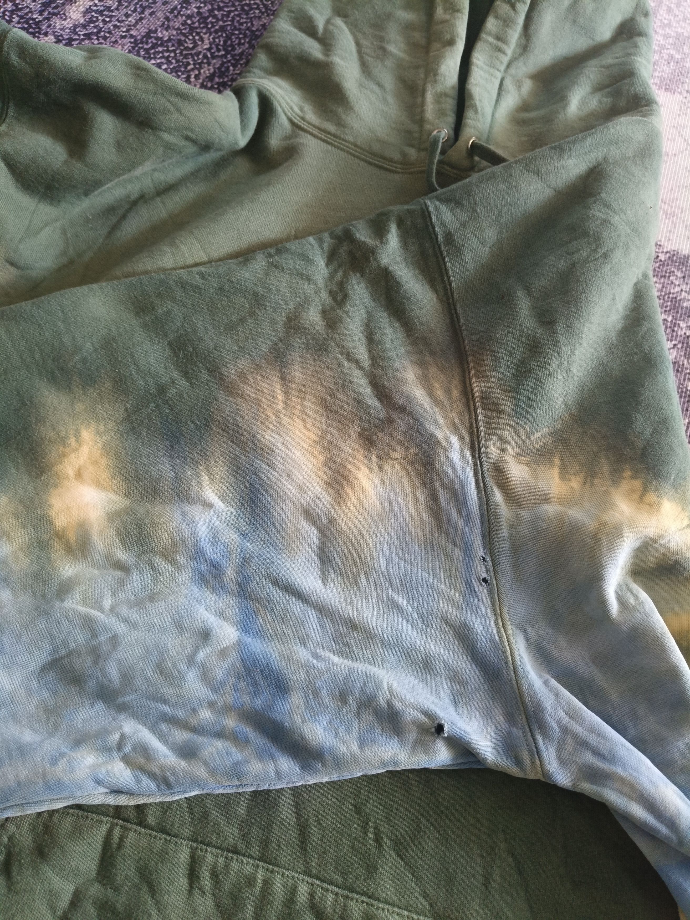 Supreme Supreme bleached distressed hooded sweatshirt Size US XXL / EU 58 / 5 - 9 Thumbnail