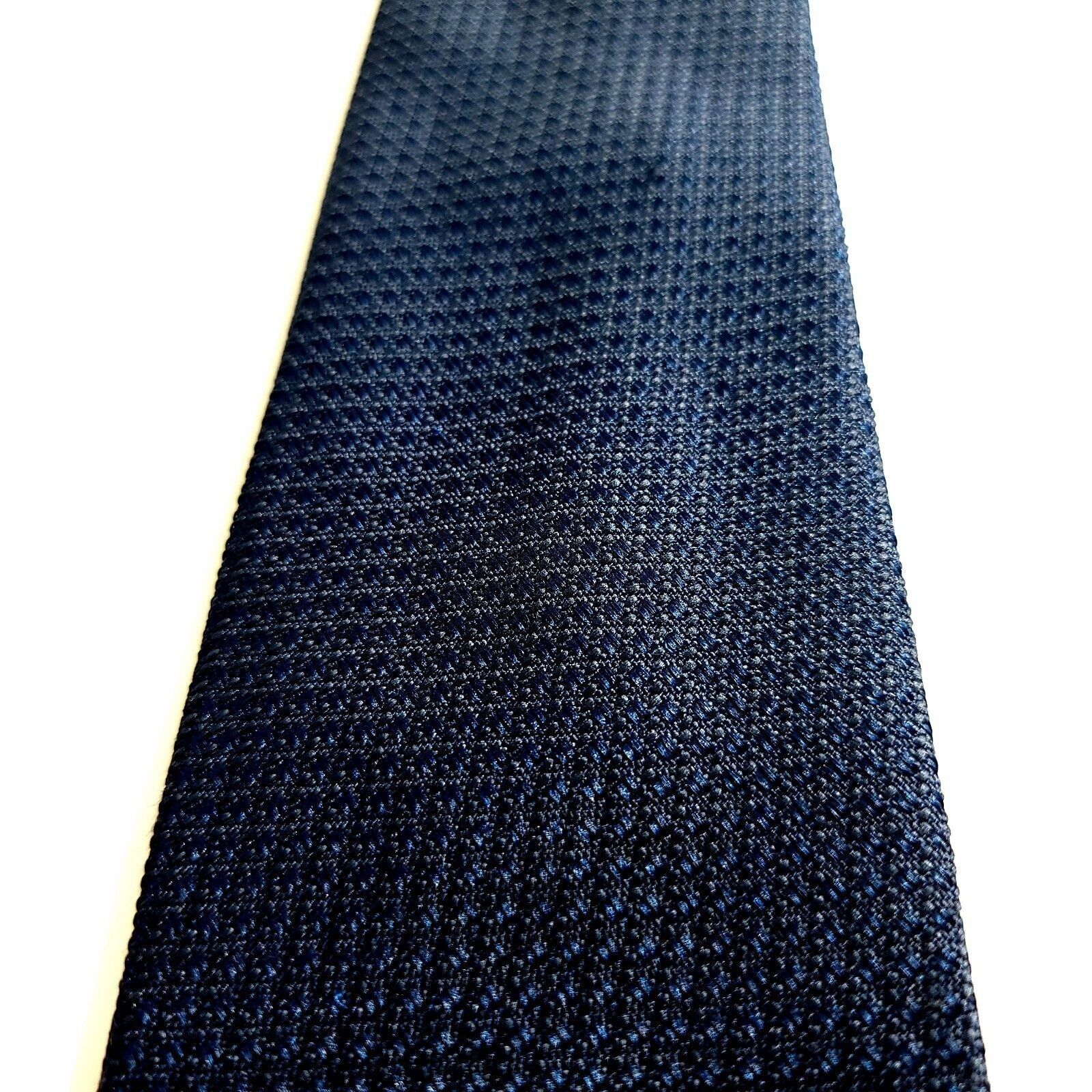 Designer Goodfellow & Co Blue Polyester Woven Geometric Skinny Tie Size ONE SIZE - 2 Thumbnail