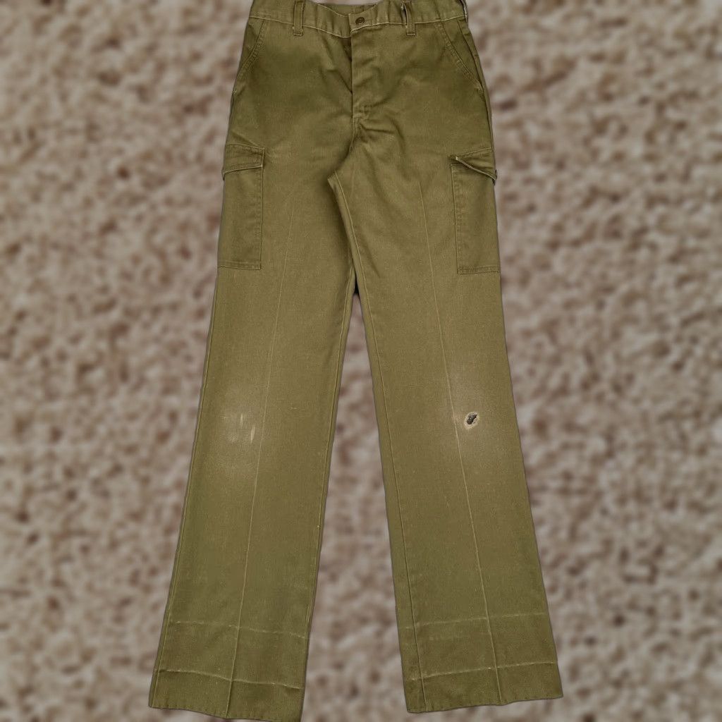 Vintage VINTAGE Boy Scouts of America Pants Mens 28x34 Green Twill Uniform Size US 28 / EU 44 - 1 Thumbnail