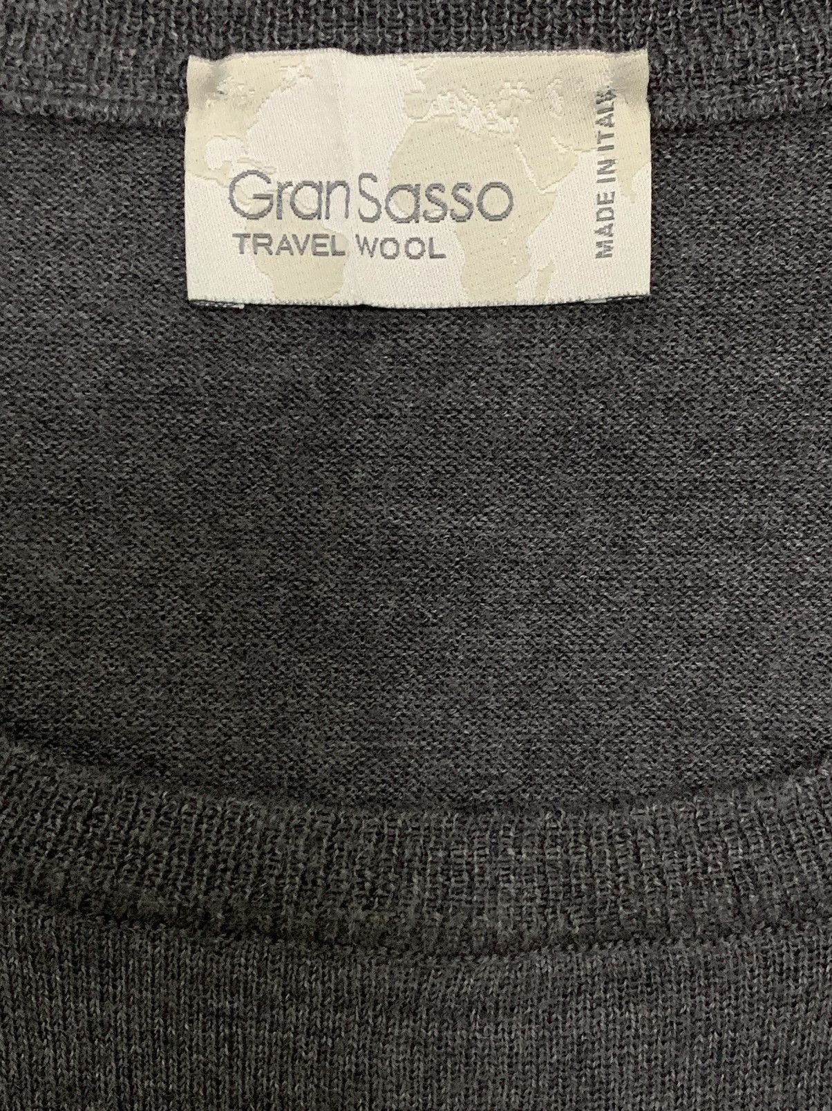 Gran Sasso GRAN SASSO TRAVEL WOOL PULLOVER SWEATER Size US L / EU 52-54 / 3 - 3 Thumbnail